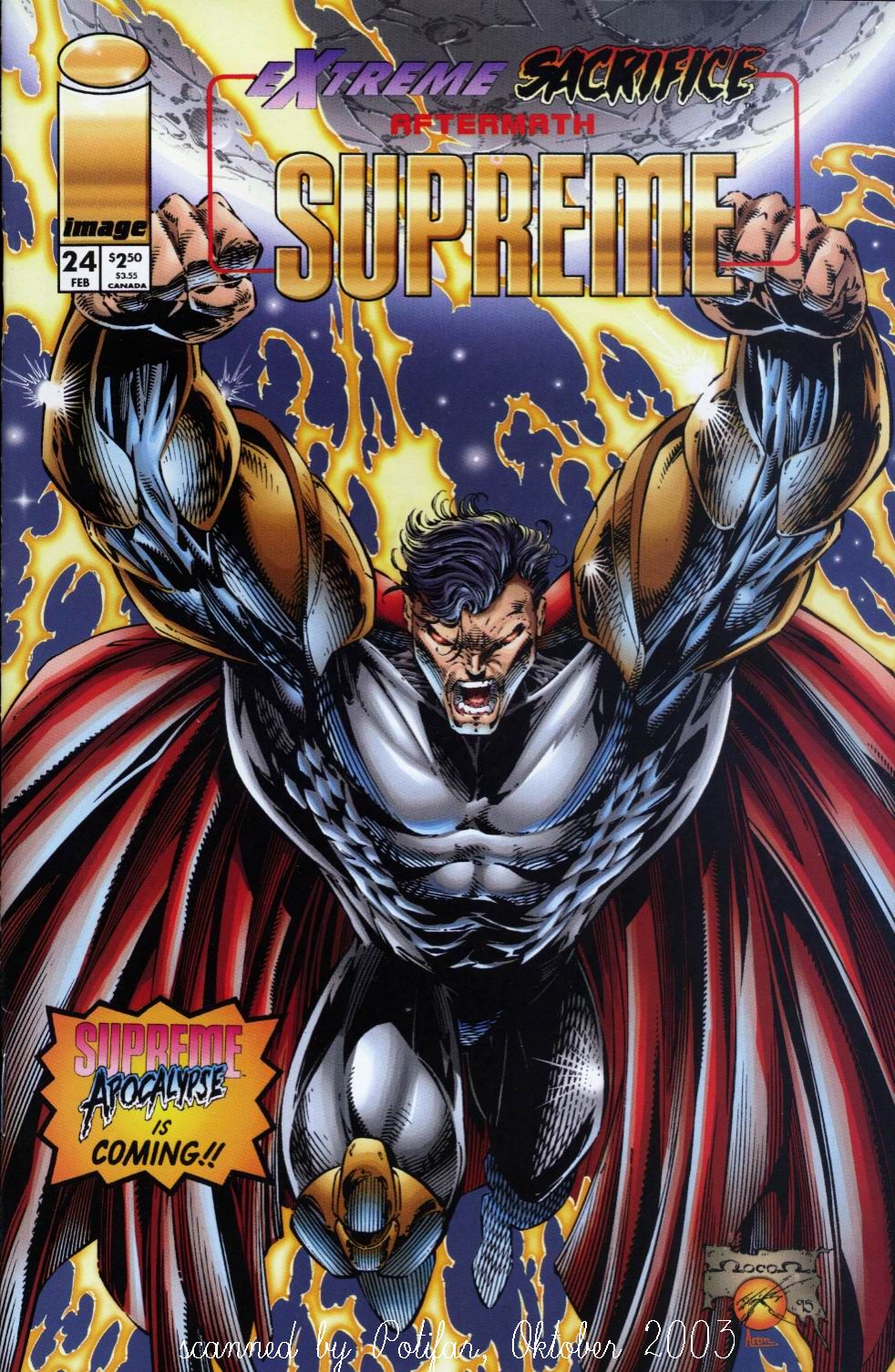 Read online Supreme (1992) comic -  Issue #24 - 1