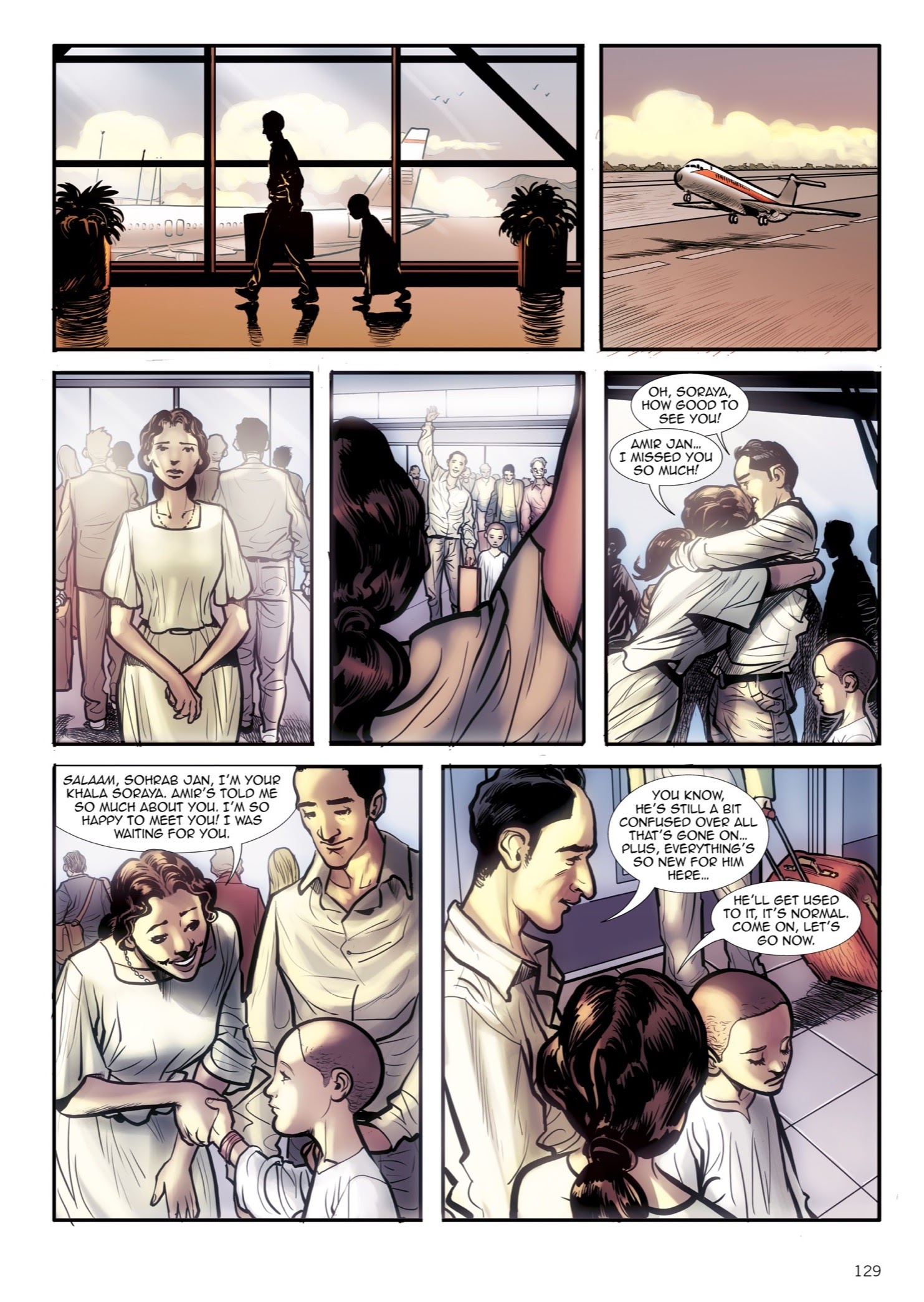Read online The Kite Runner comic -  Issue # TPB - 130