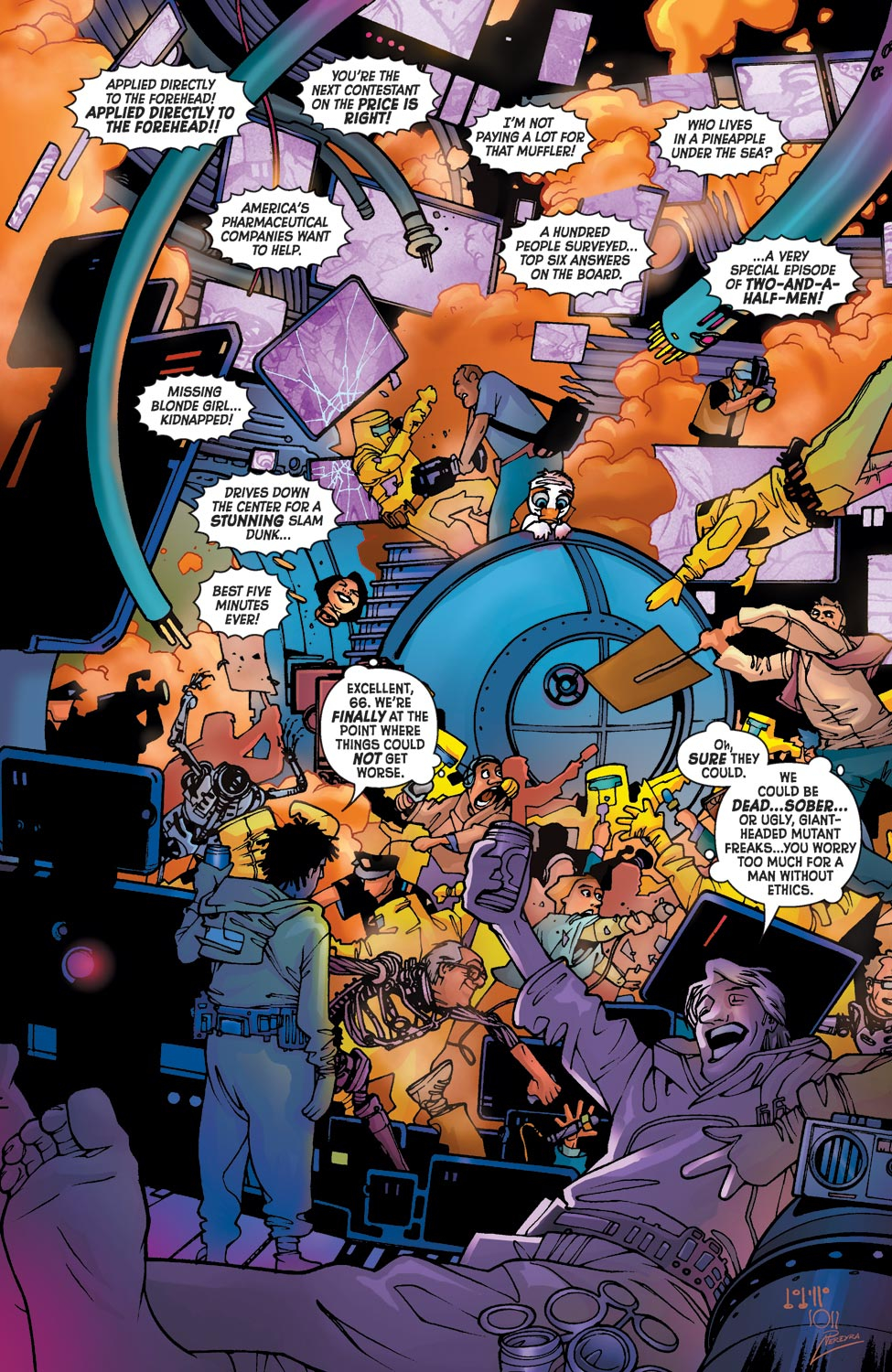 Read online Howard the Duck (2007) comic -  Issue #4 - 14