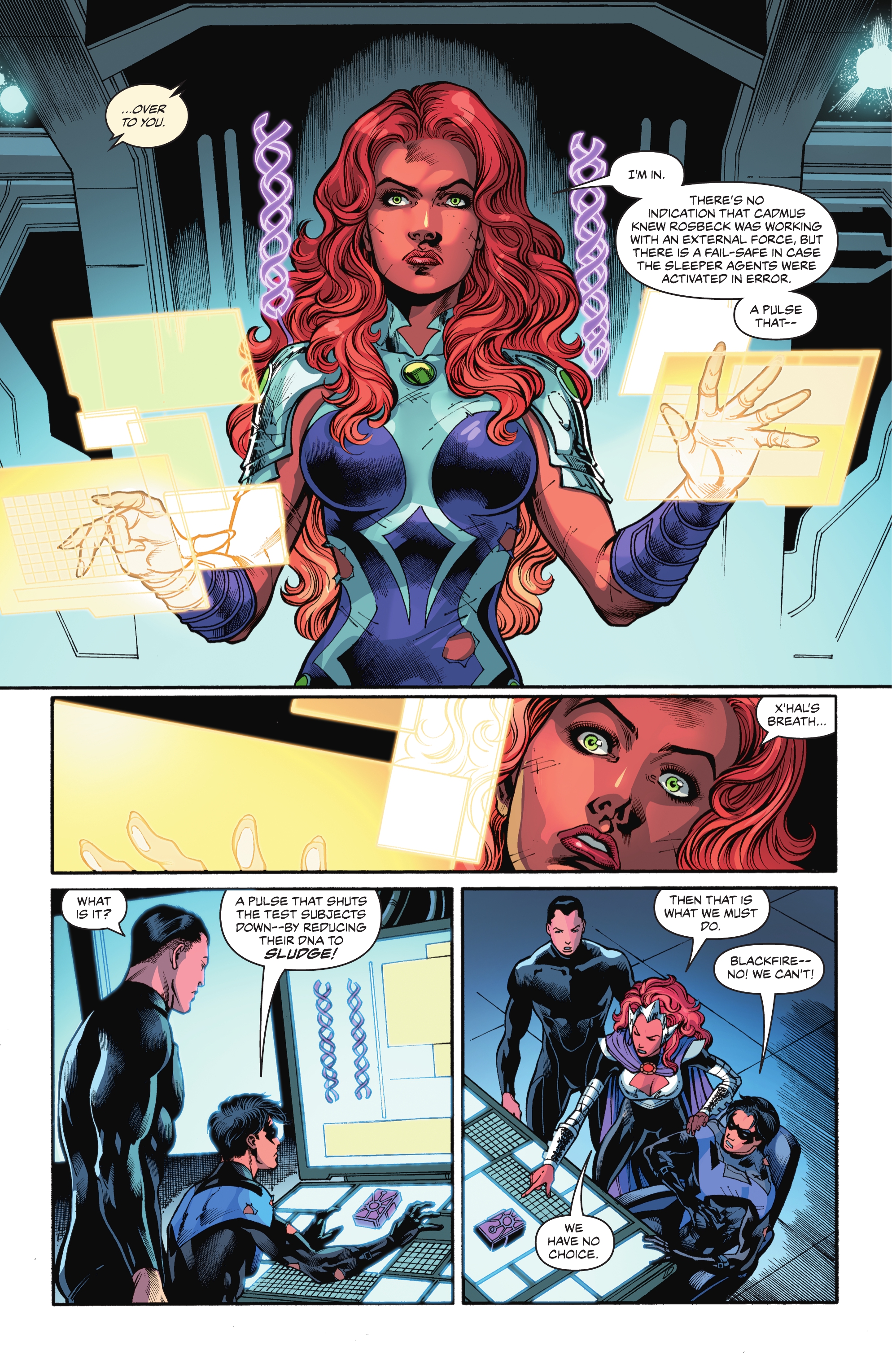 Read online Titans United comic -  Issue #7 - 12