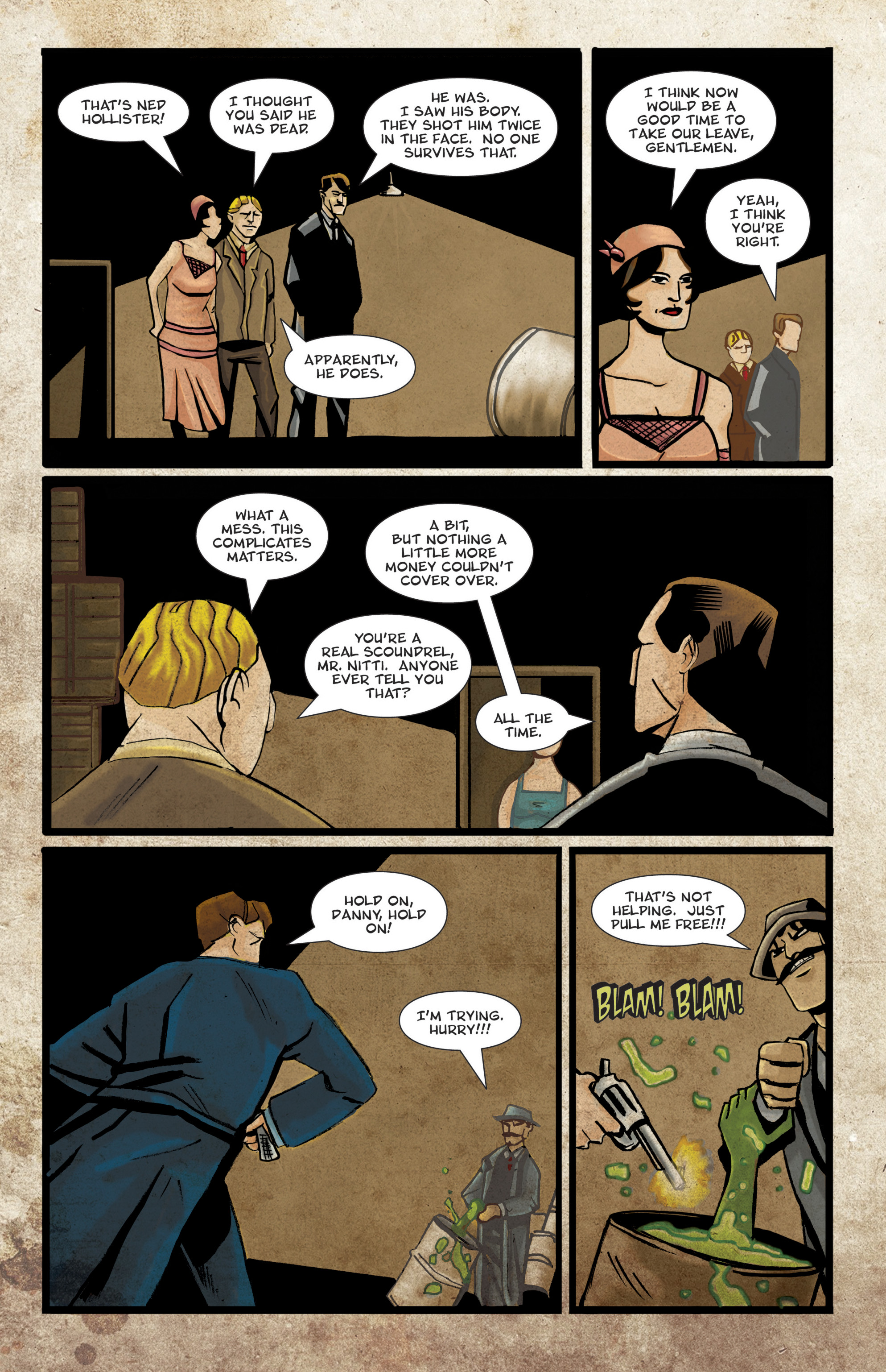 Read online Mobster Graveyard comic -  Issue #1 - 19