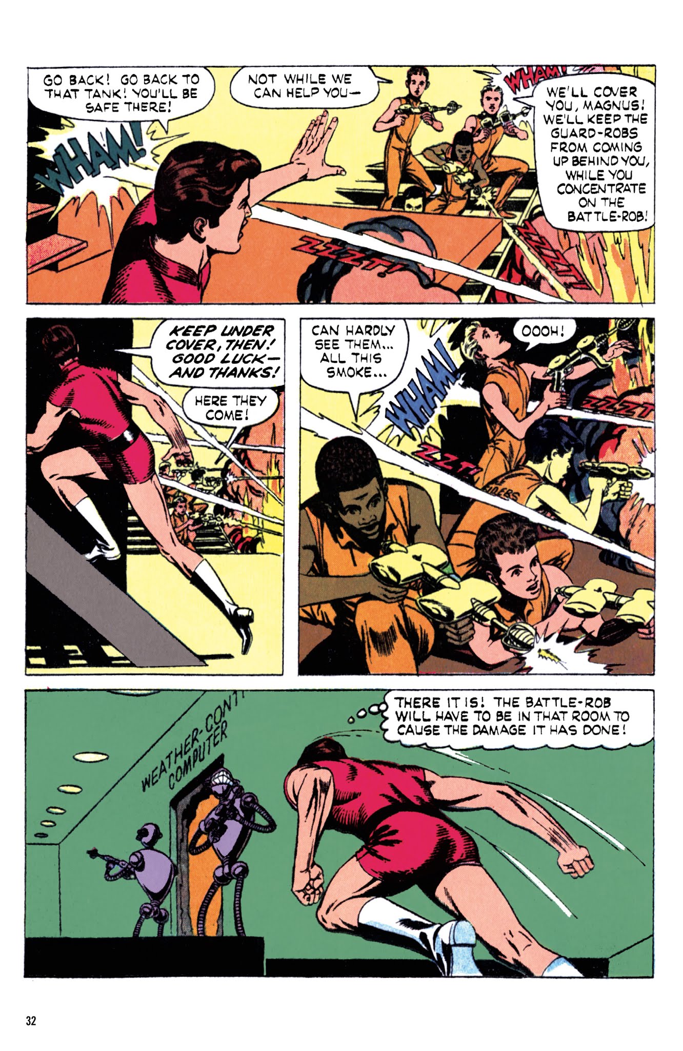 Read online Magnus, Robot Fighter Archives comic -  Issue # TPB 2 (Part 1) - 34