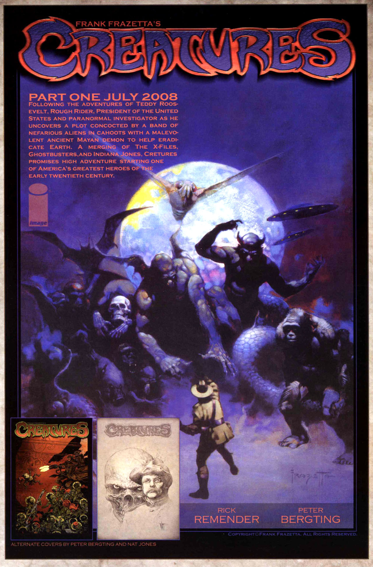 Read online Frank Frazetta's Swamp Demon comic -  Issue # Full - 30