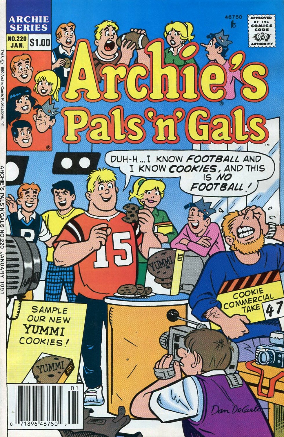 Read online Archie's Pals 'N' Gals (1952) comic -  Issue #220 - 1
