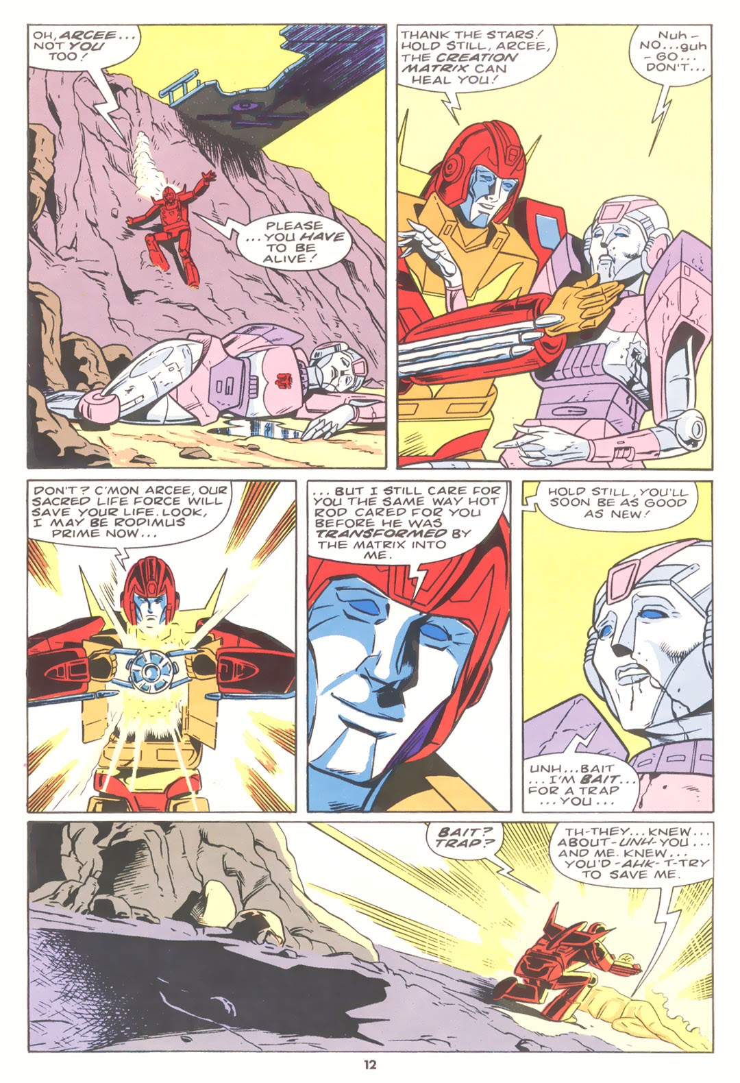 Read online The Transformers (UK) comic -  Issue #185 - 12