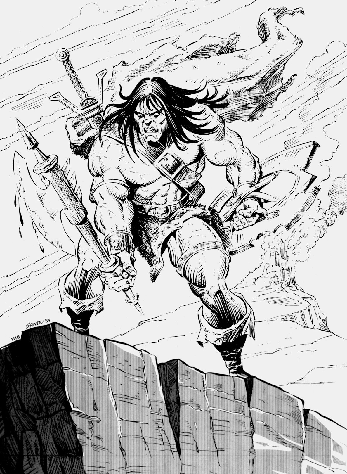 Read online Conan Saga comic -  Issue #61 - 58