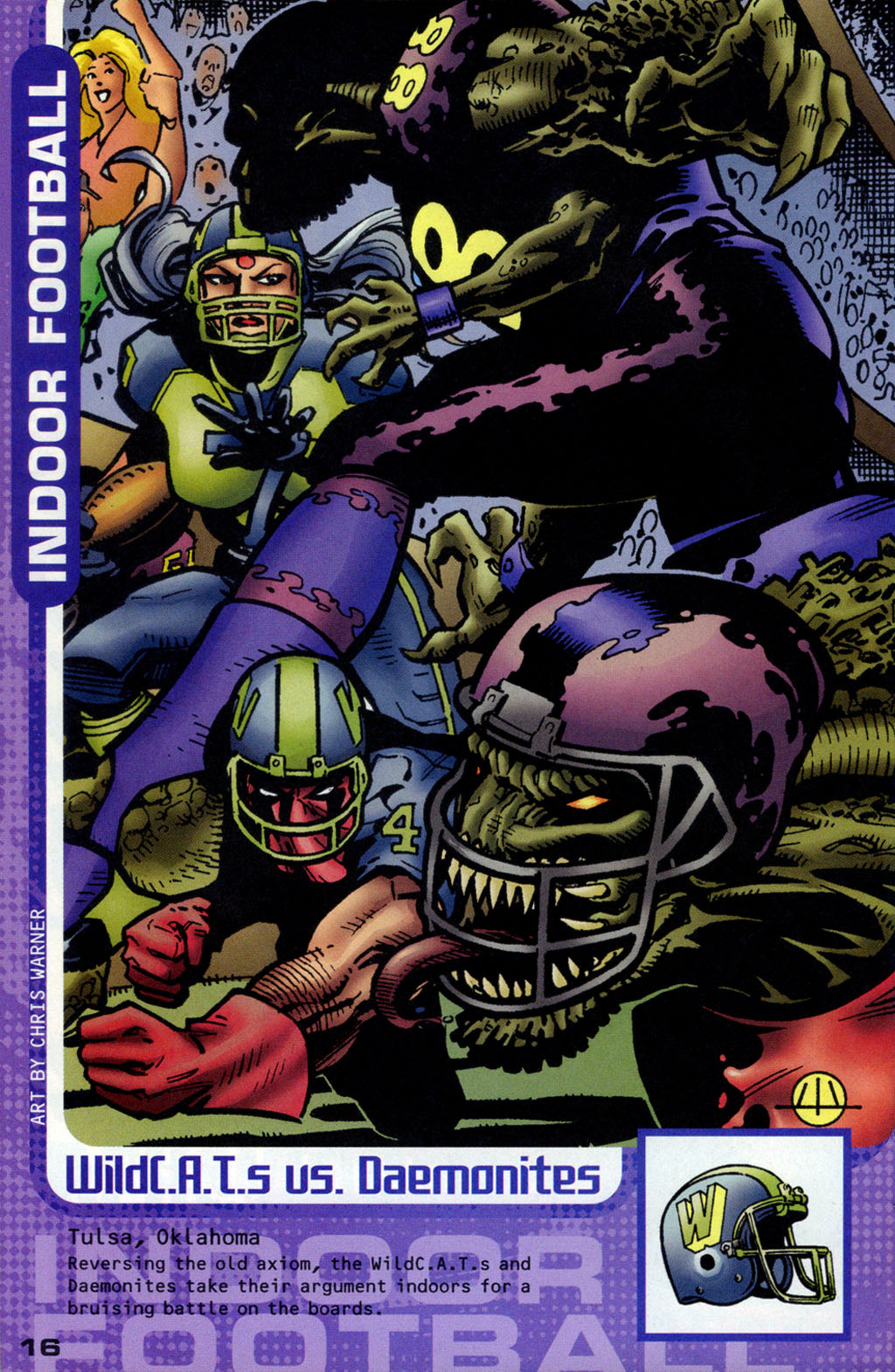 Read online Wildstorm Ultimate Sports Official Program comic -  Issue # Full - 14