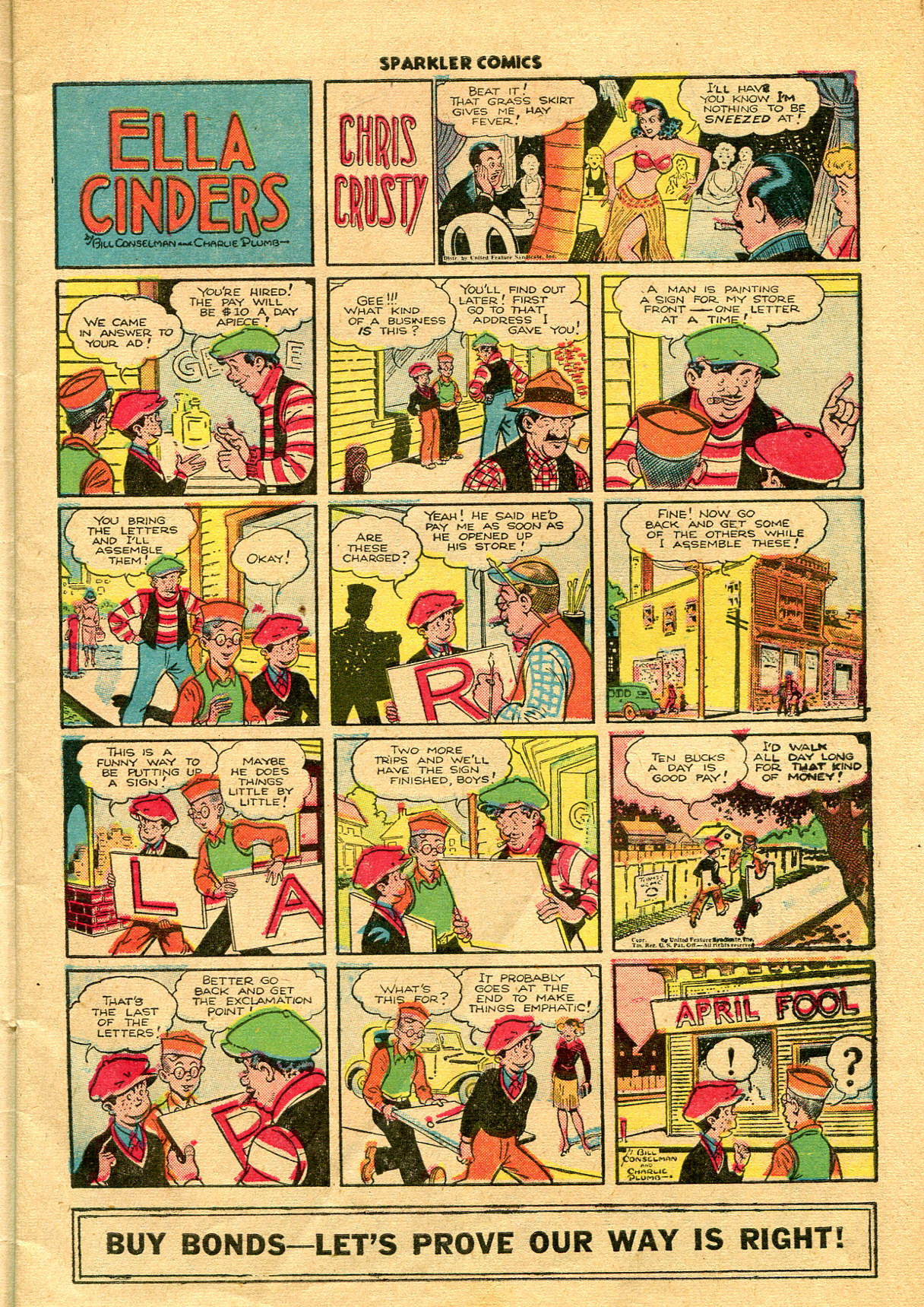 Read online Sparkler Comics comic -  Issue #43 - 9