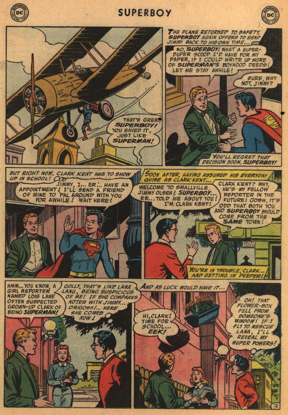 Read online Superboy (1949) comic -  Issue #55 - 13