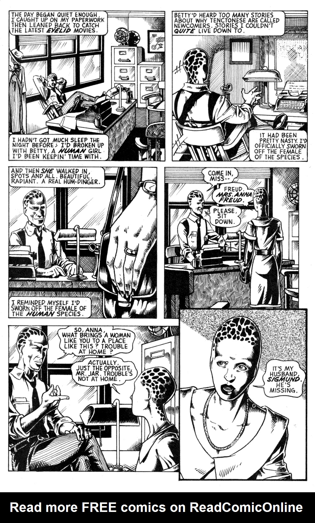 Read online Alien Nation: The Skin Trade comic -  Issue #1 - 8