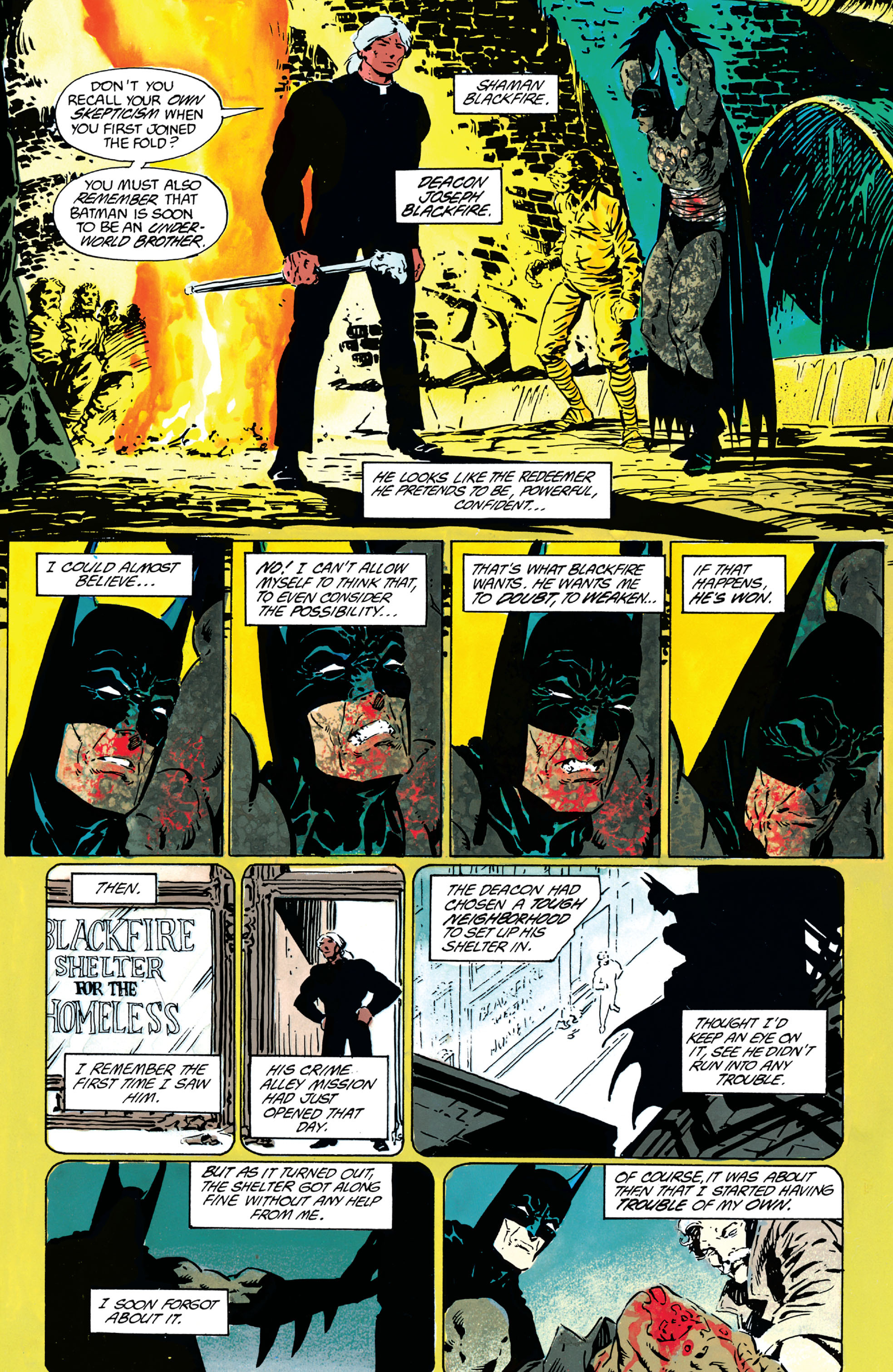 Read online Batman: The Cult comic -  Issue #1 - 16