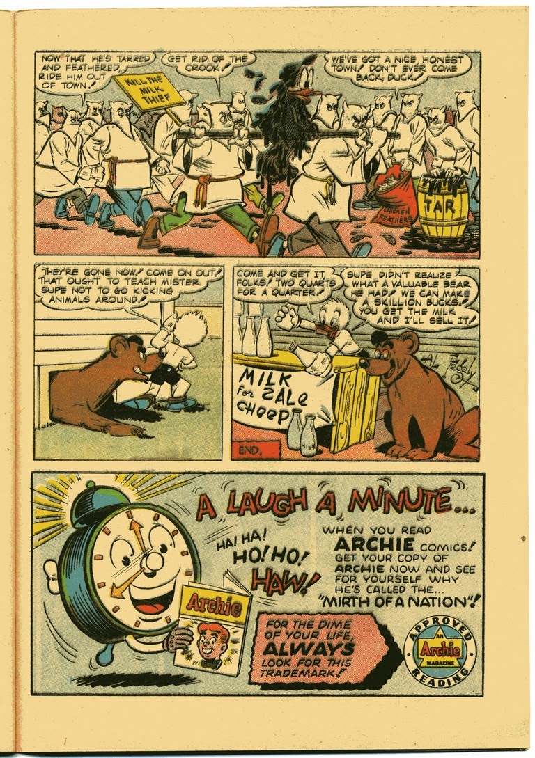 Read online Super Duck Comics comic -  Issue #43 - 39