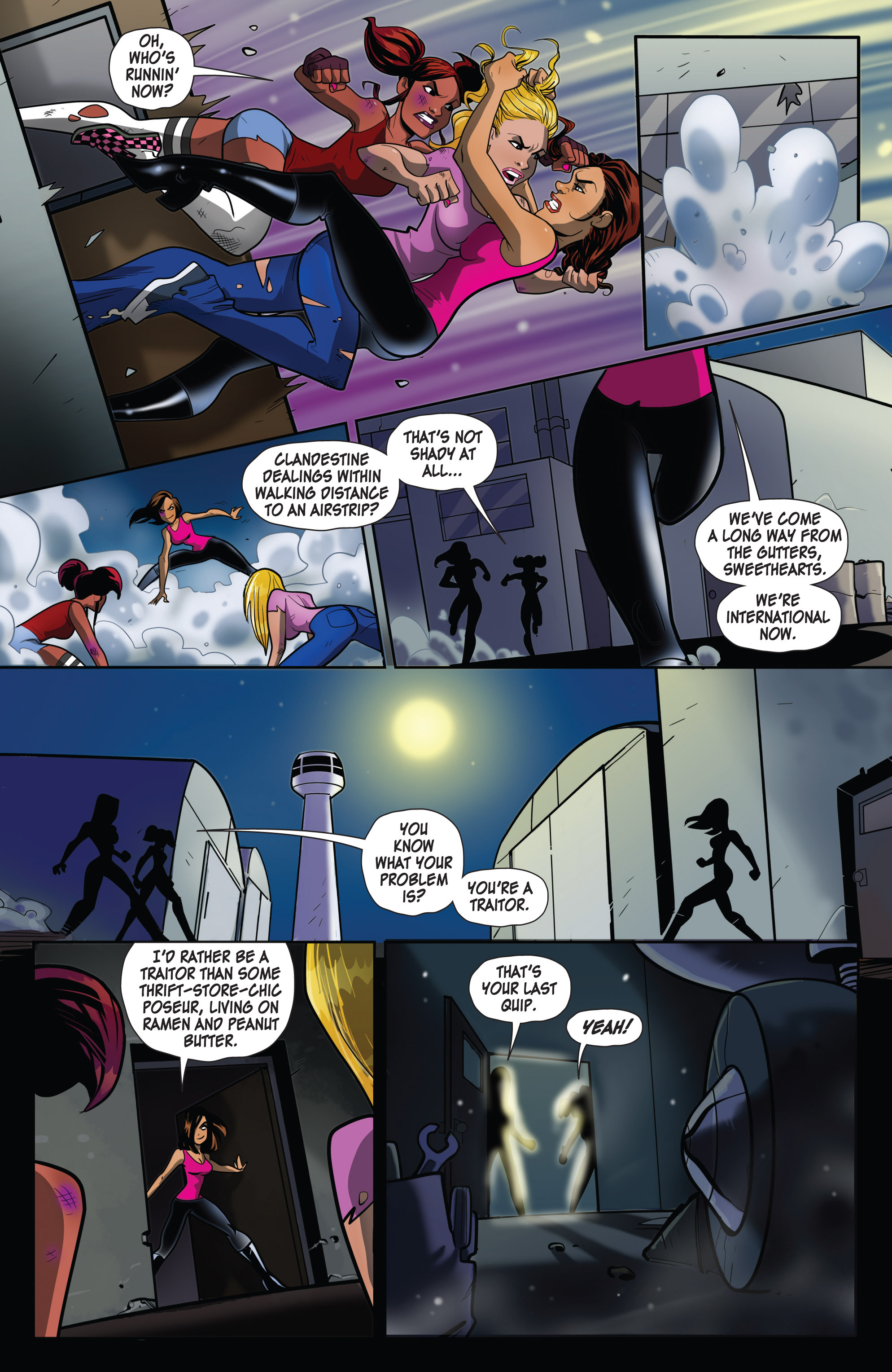 Read online Freelancers comic -  Issue #3 - 11