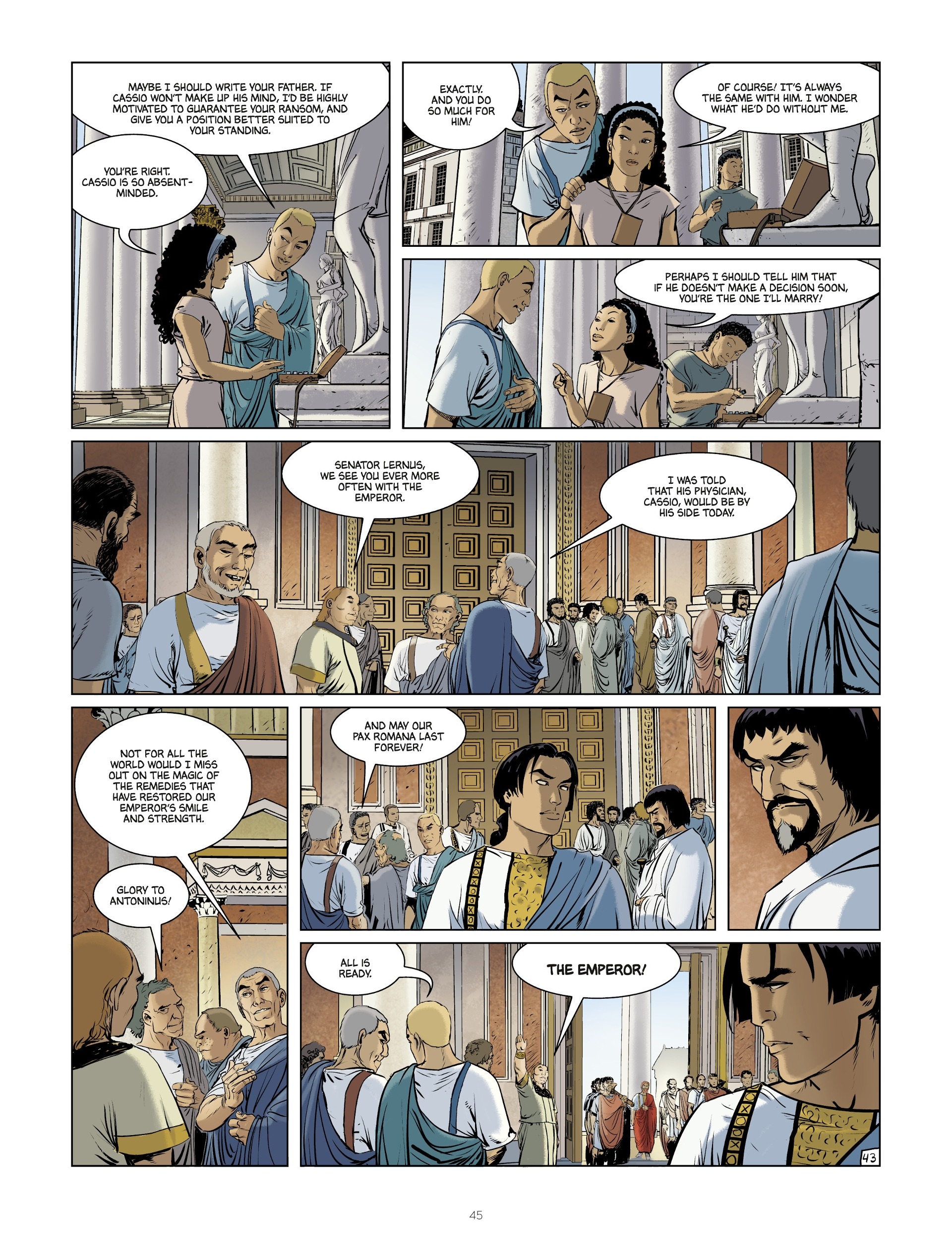 Read online Cassio comic -  Issue #6 - 47