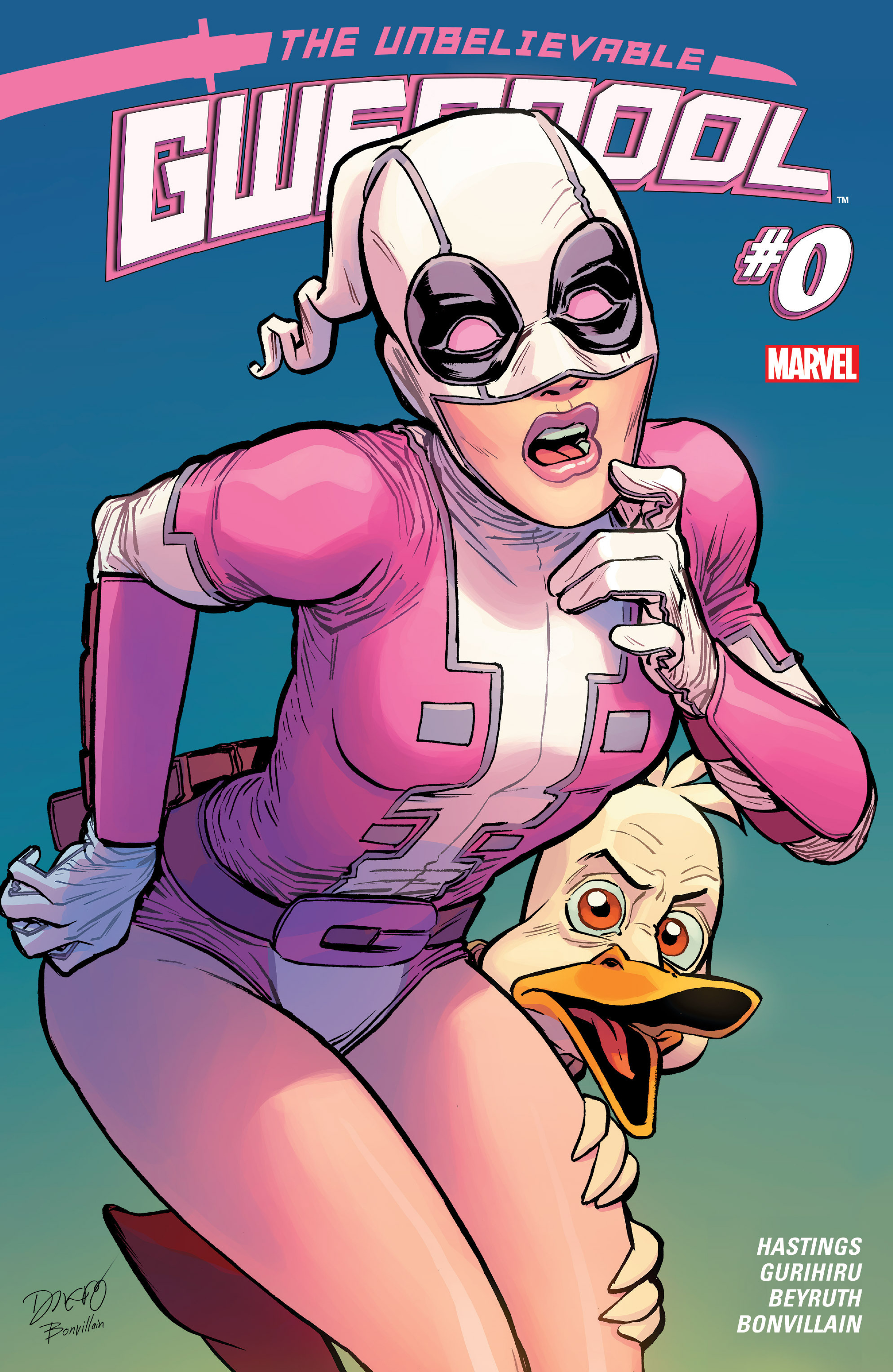 Read online The Unbelievable Gwenpool comic -  Issue #0 - 1