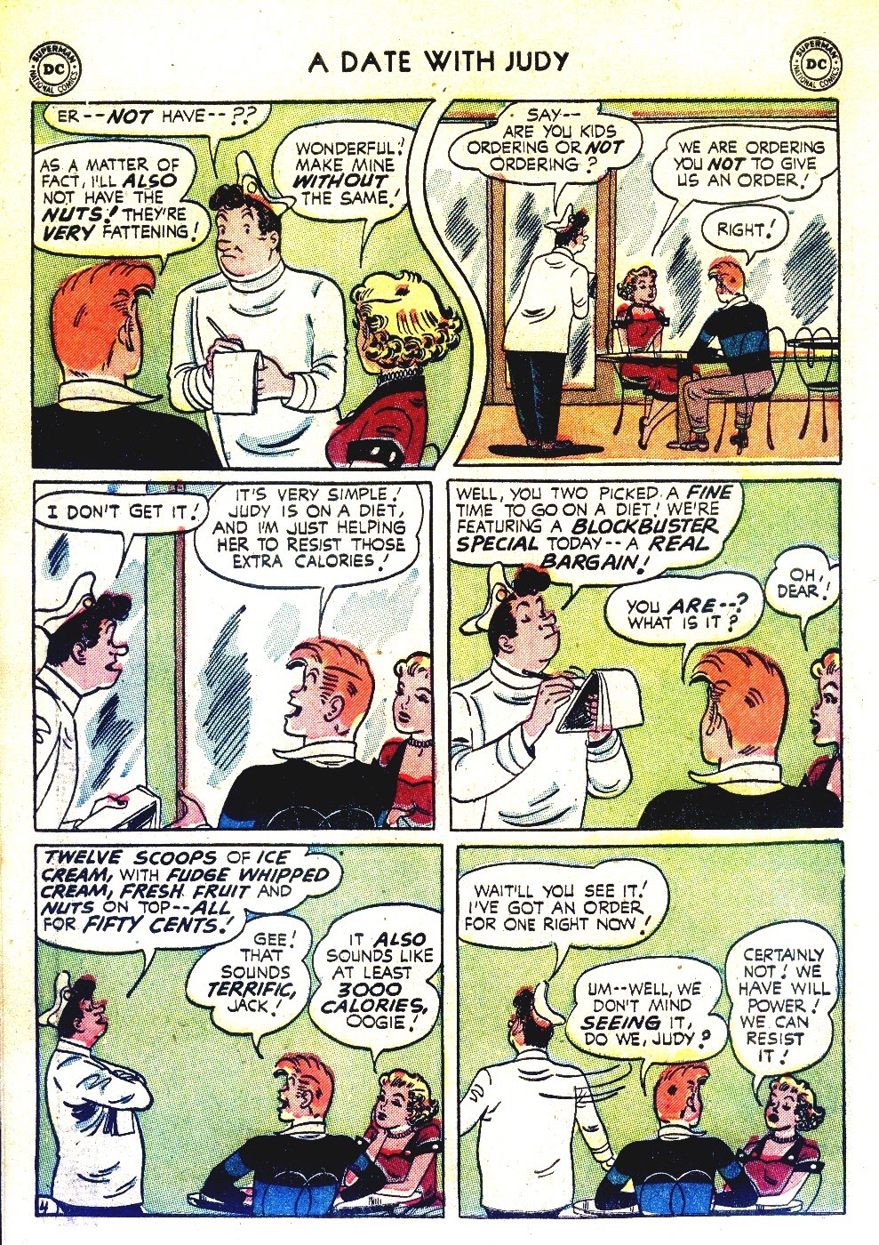 Read online A Date with Judy comic -  Issue #42 - 6