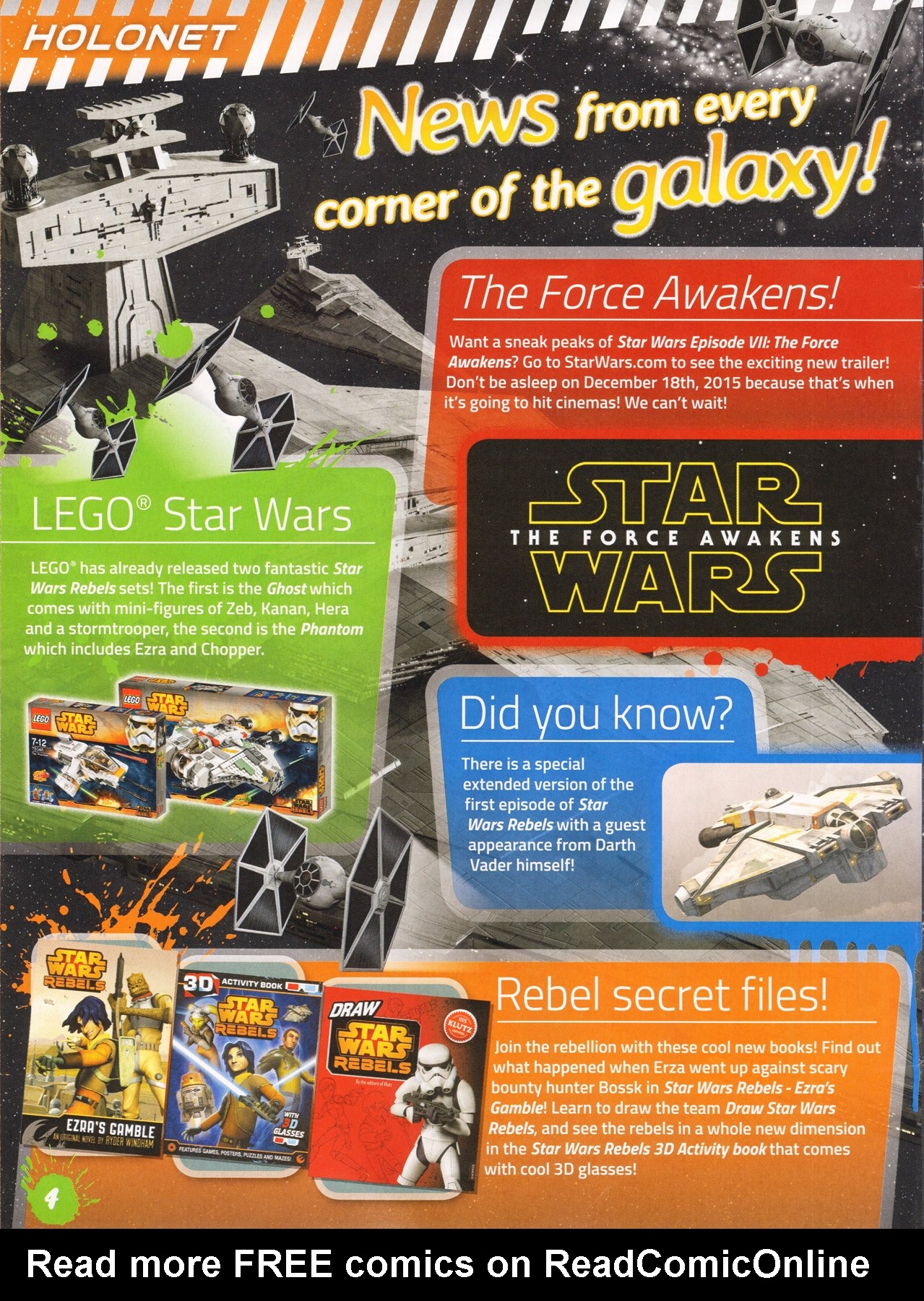 Read online Star Wars Rebels Magazine comic -  Issue #1 - 4