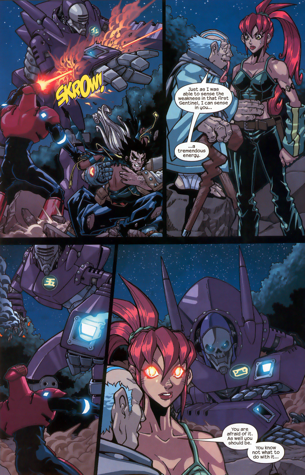 Read online X-Men: Ronin comic -  Issue #4 - 21