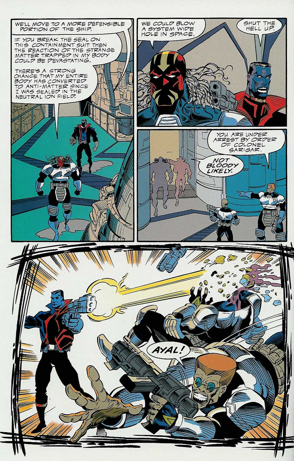Read online Alien Legion: One Planet at a Time comic -  Issue #3 - 17