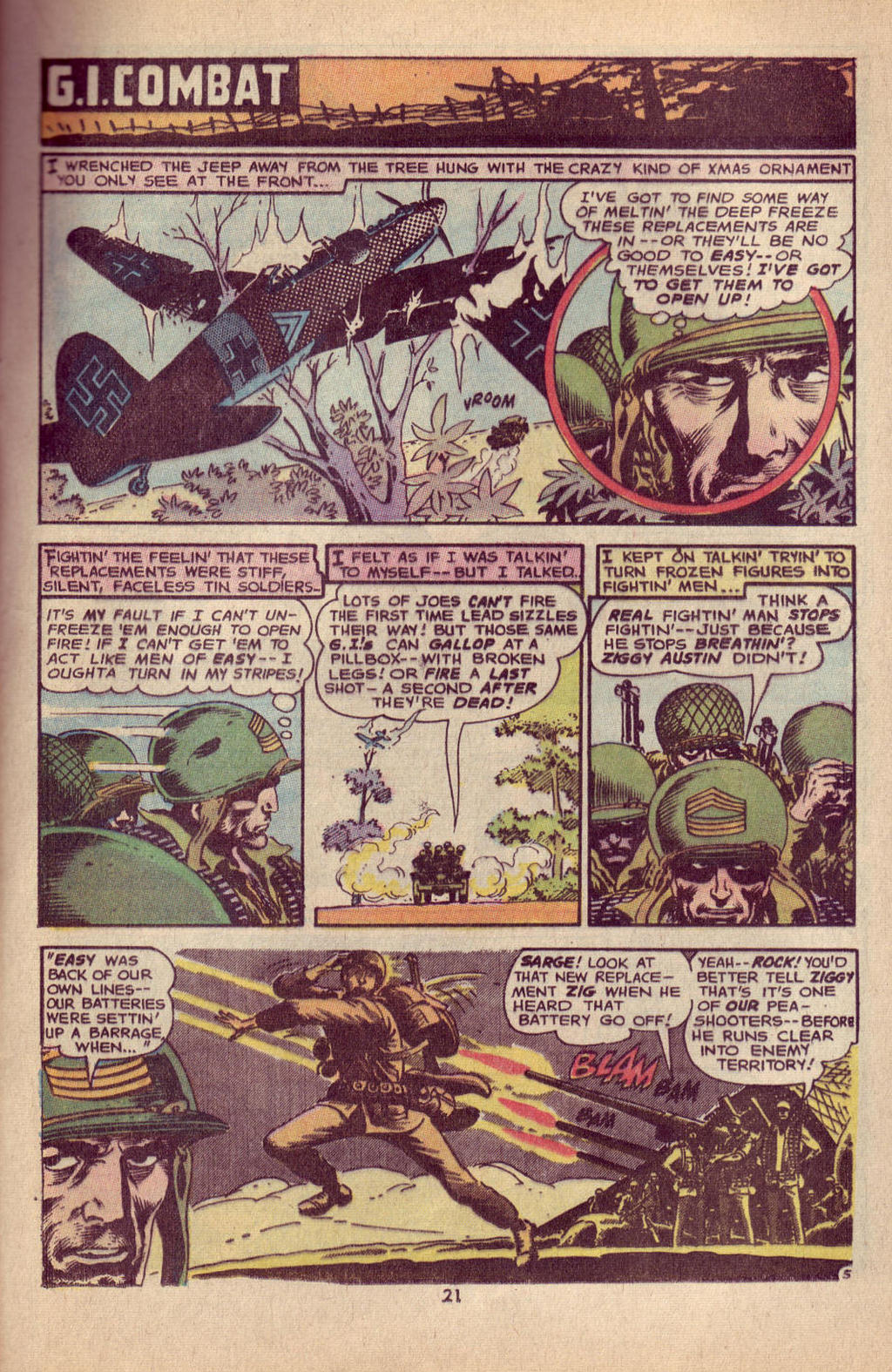 Read online G.I. Combat (1952) comic -  Issue #149 - 23
