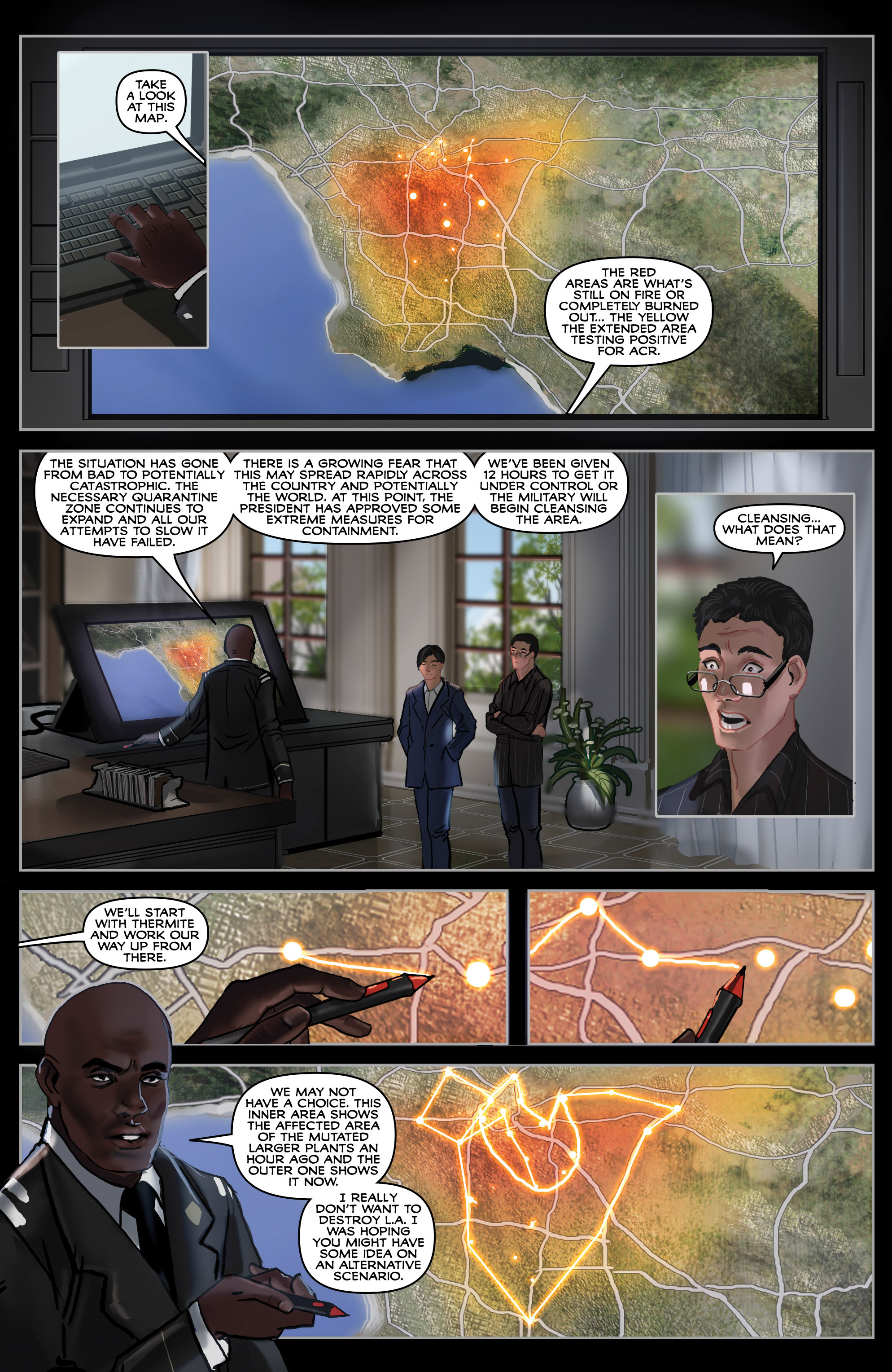 Read online Wildfire comic -  Issue #3 - 16