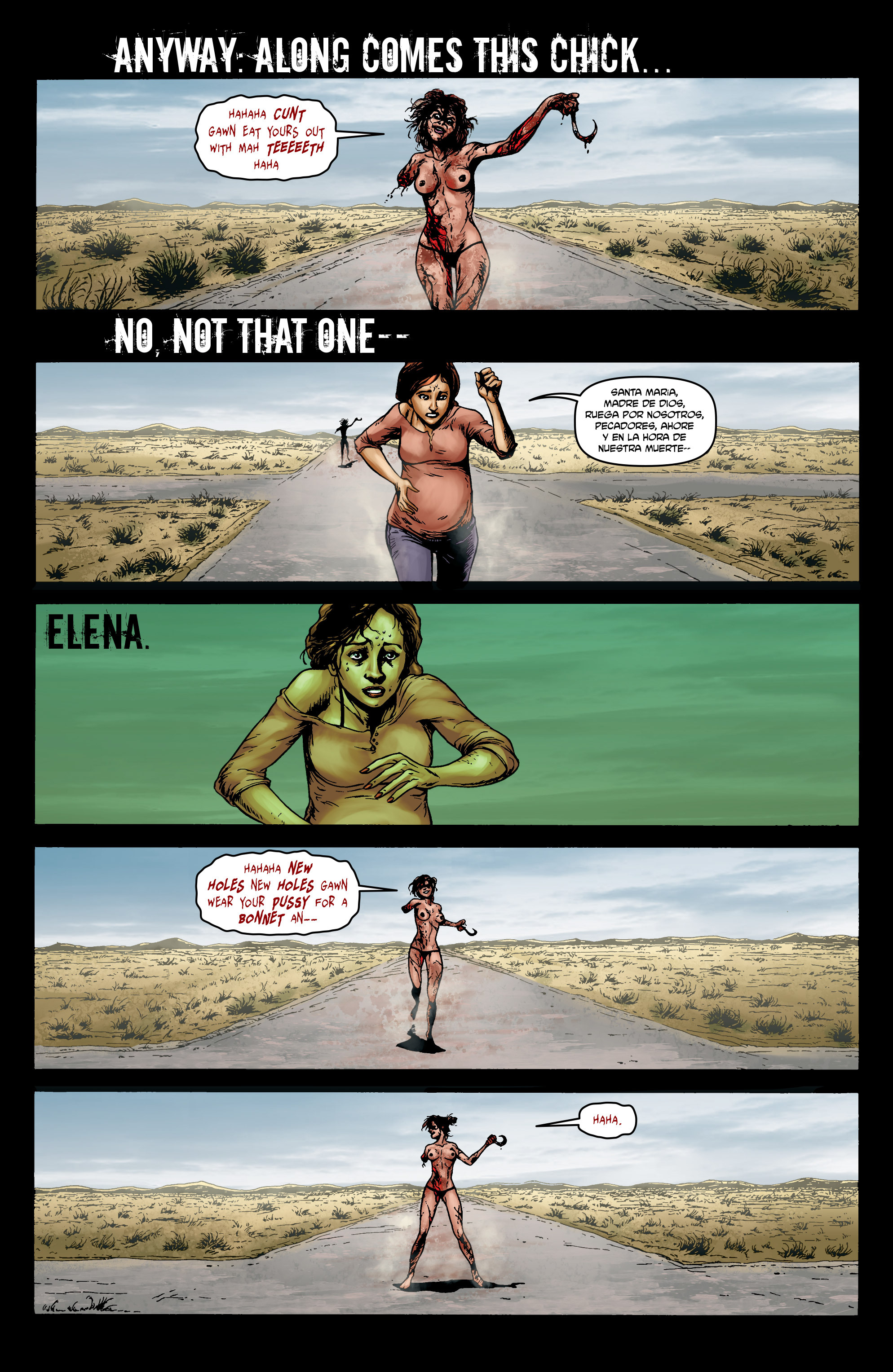 Read online Crossed: Badlands comic -  Issue #37 - 14