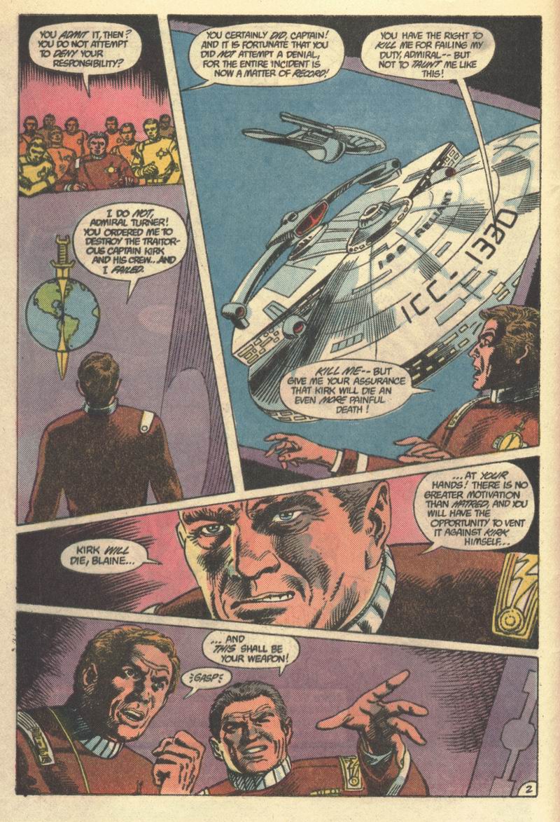 Read online Star Trek (1984) comic -  Issue #15 - 3