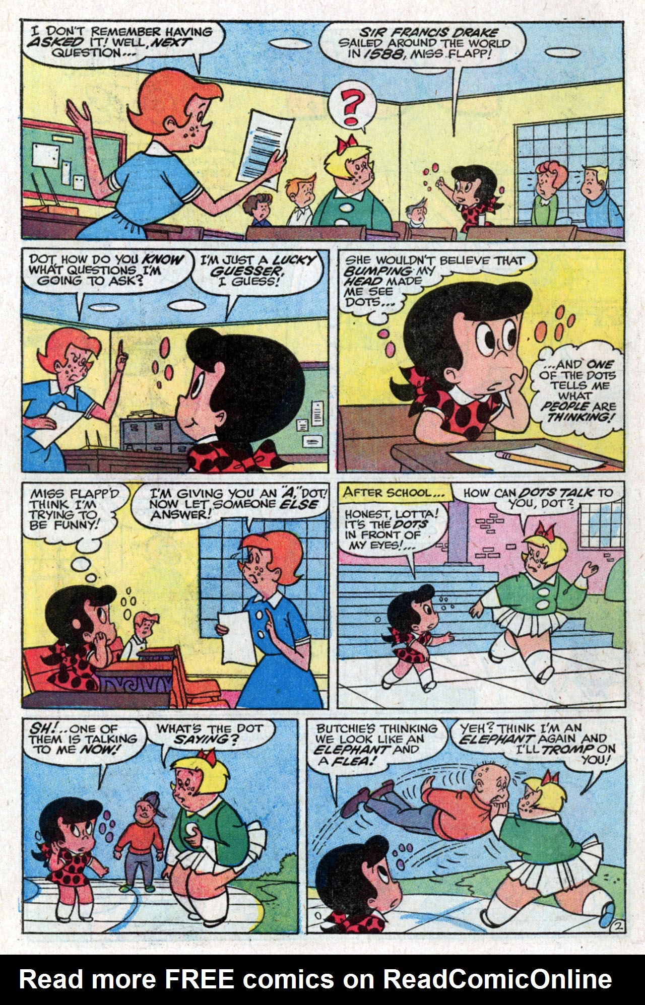 Read online Little Dot (1953) comic -  Issue #129 - 6