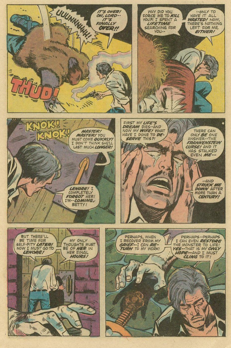 Read online Frankenstein (1973) comic -  Issue #11 - 13