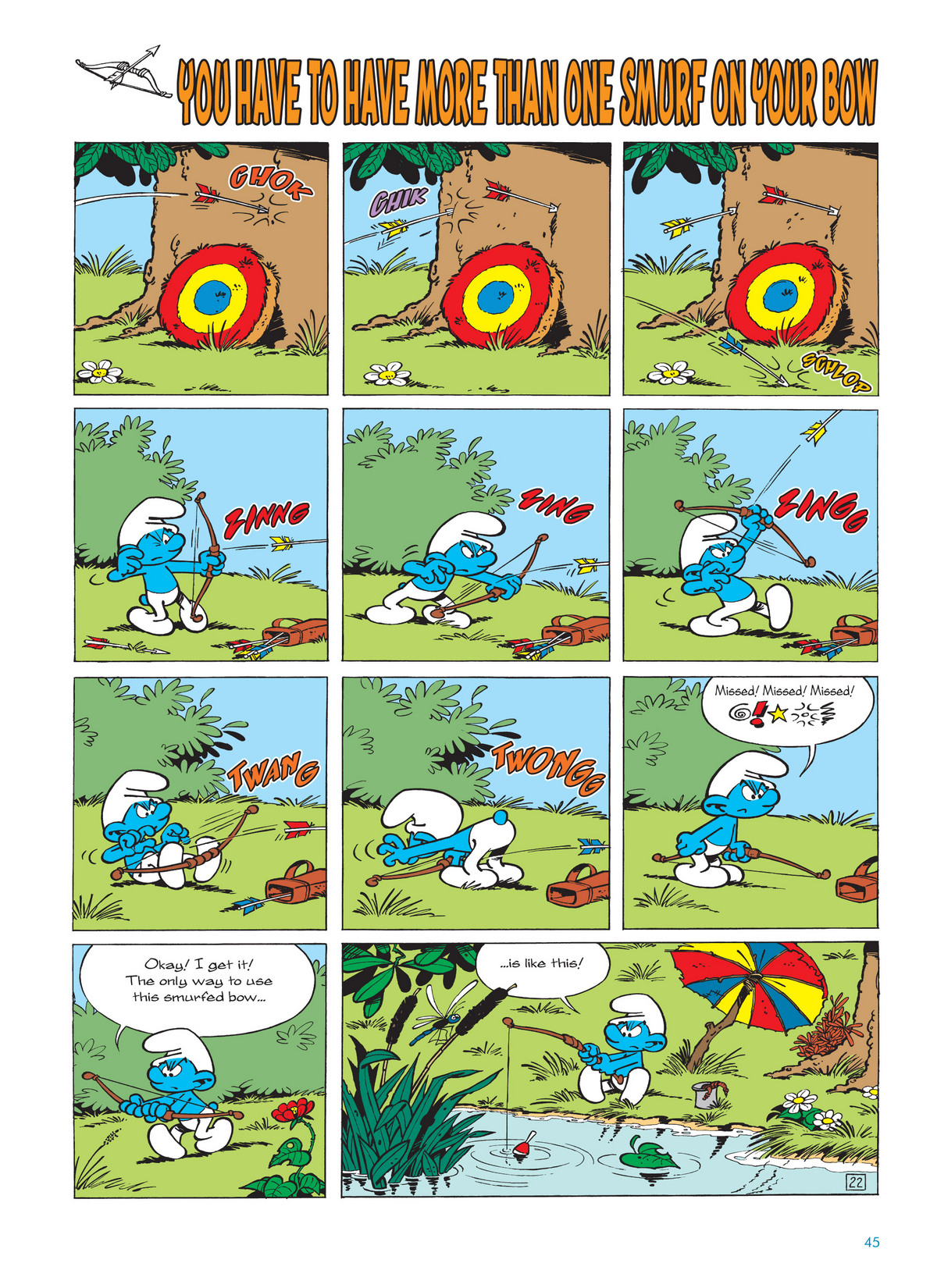 Read online The Smurfs comic -  Issue #11 - 45