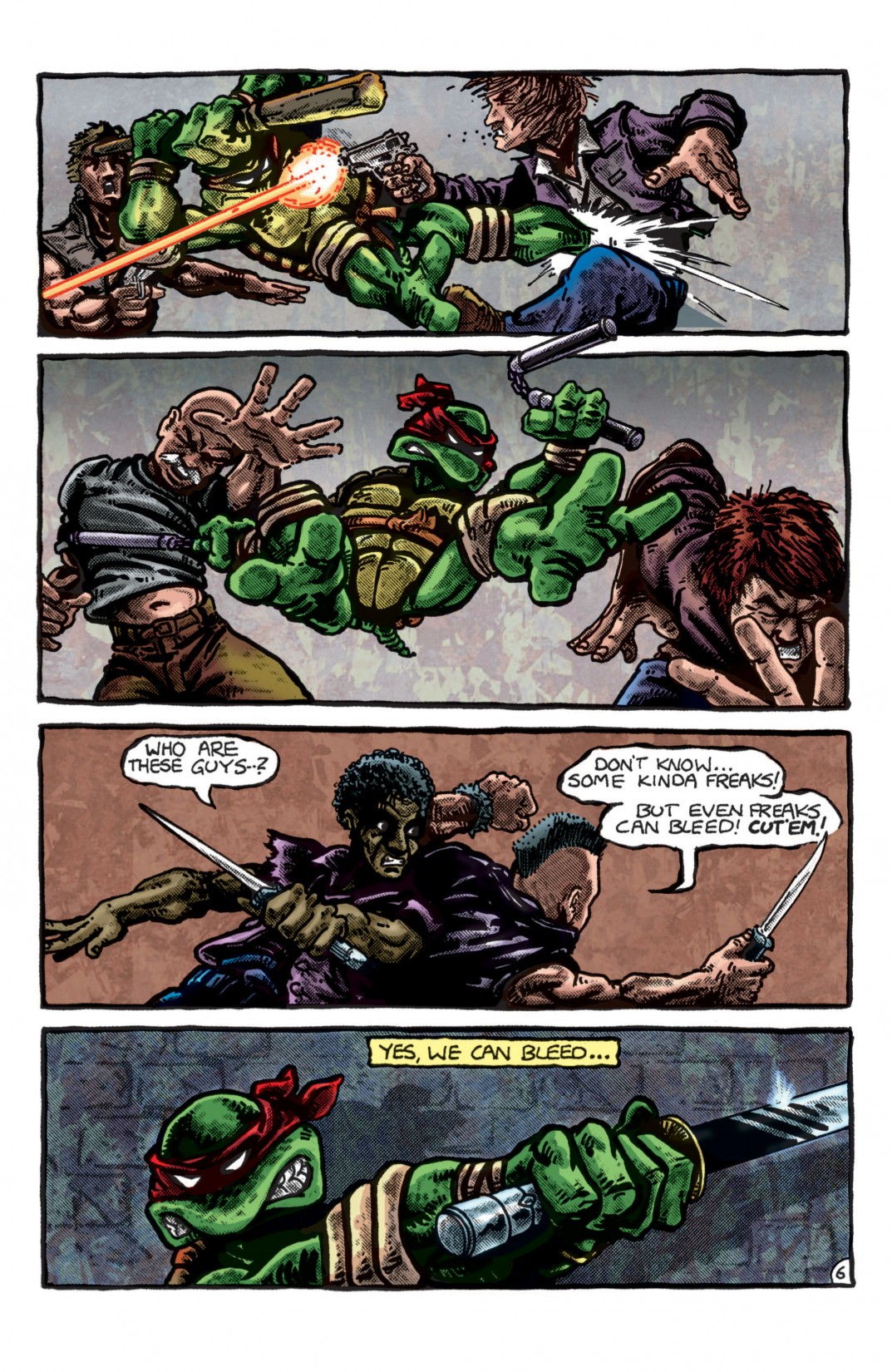 Read online Teenage Mutant Ninja Turtles Color Classics (2012) comic -  Issue #1 - 7