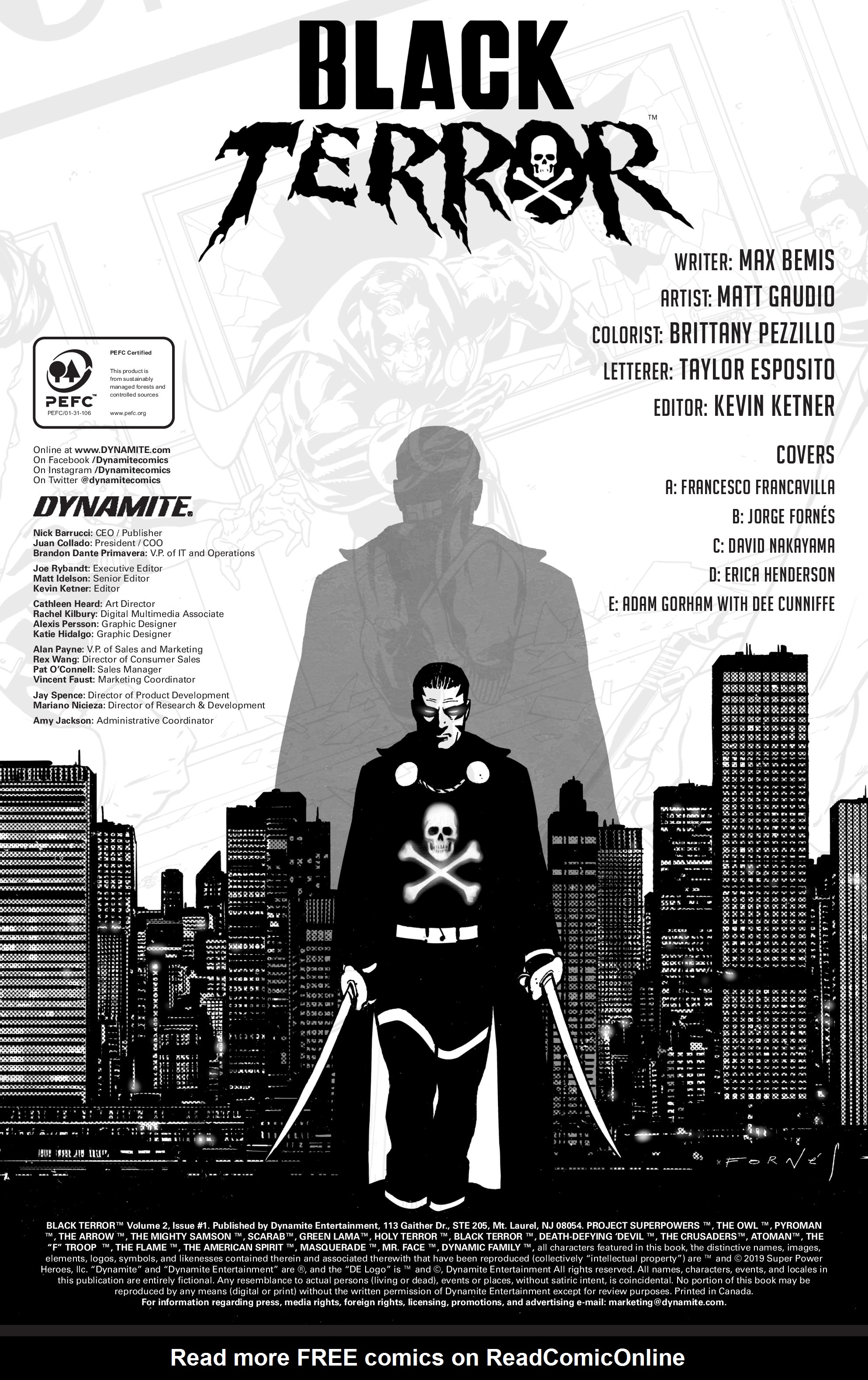 Read online Black Terror (2019) comic -  Issue # Full - 6