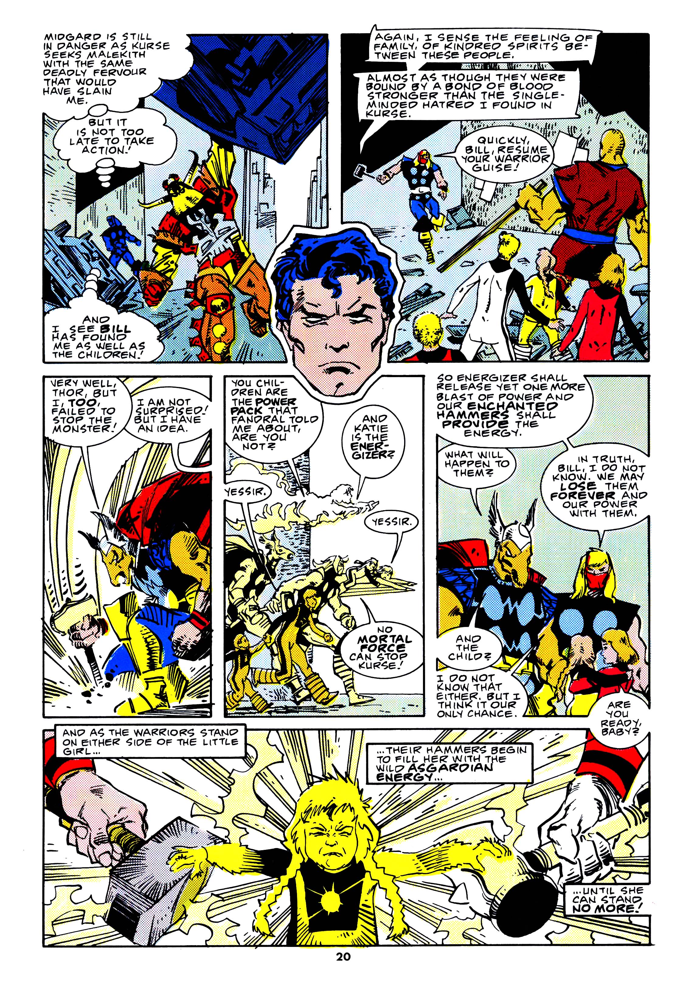 Read online Secret Wars (1985) comic -  Issue #66 - 20