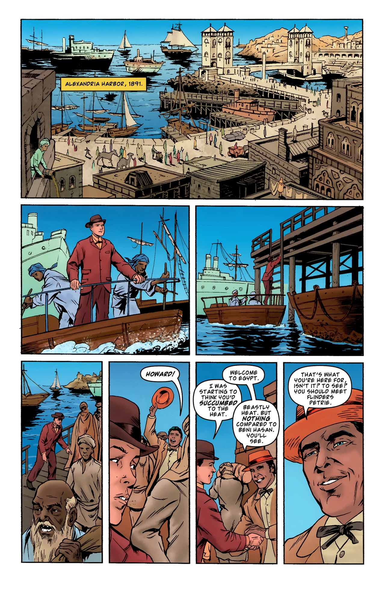 Read online The Murder of King Tut comic -  Issue #1 - 10