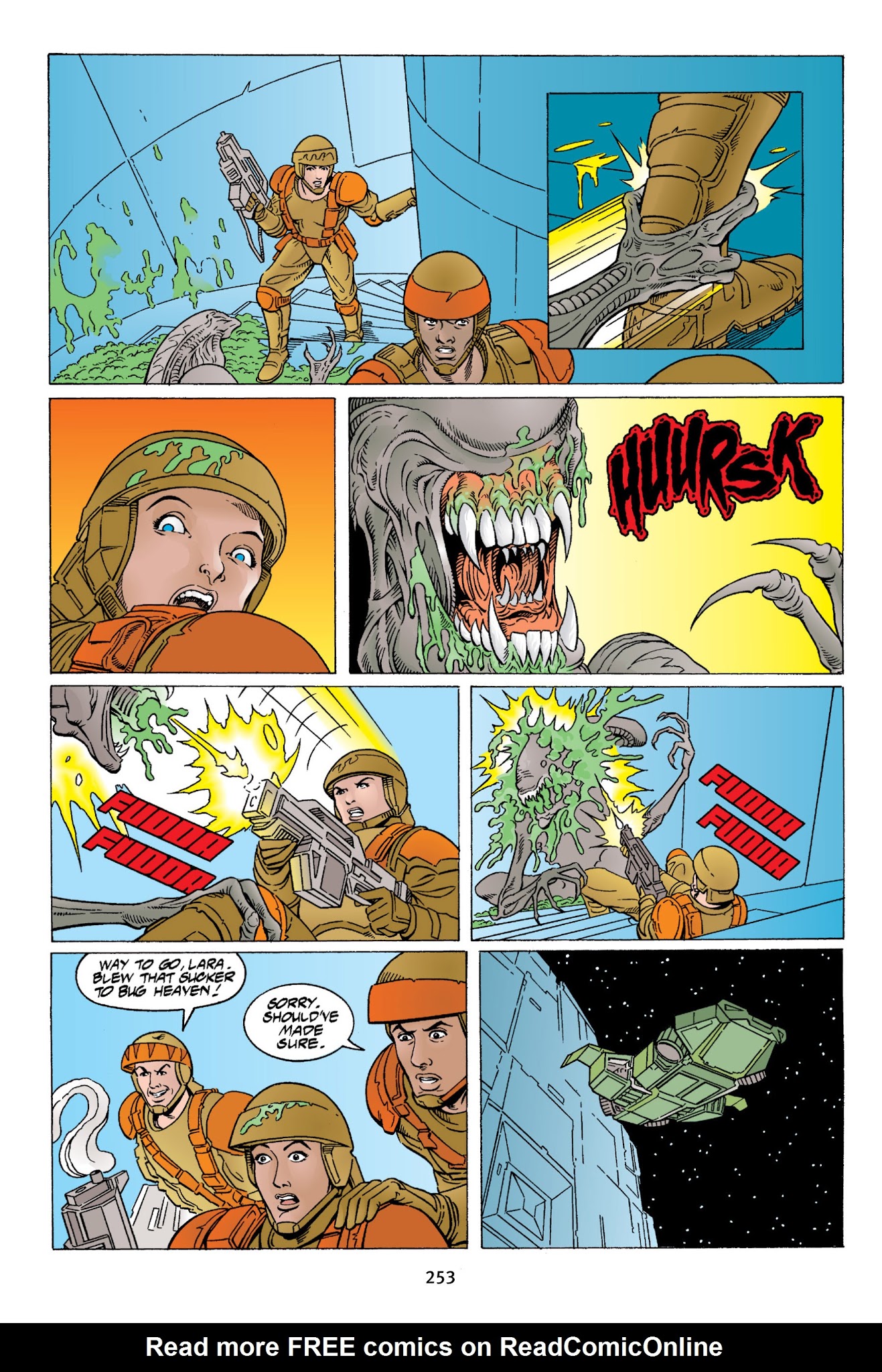 Read online Aliens Omnibus comic -  Issue # TPB 4 - 252