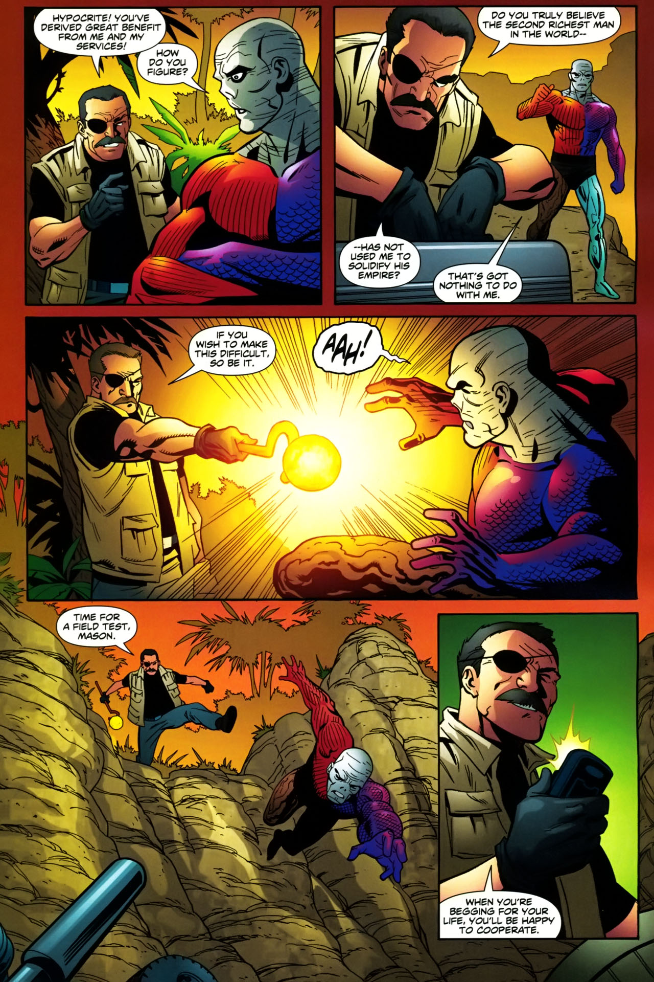 Read online Metamorpho: Year One comic -  Issue #3 - 15