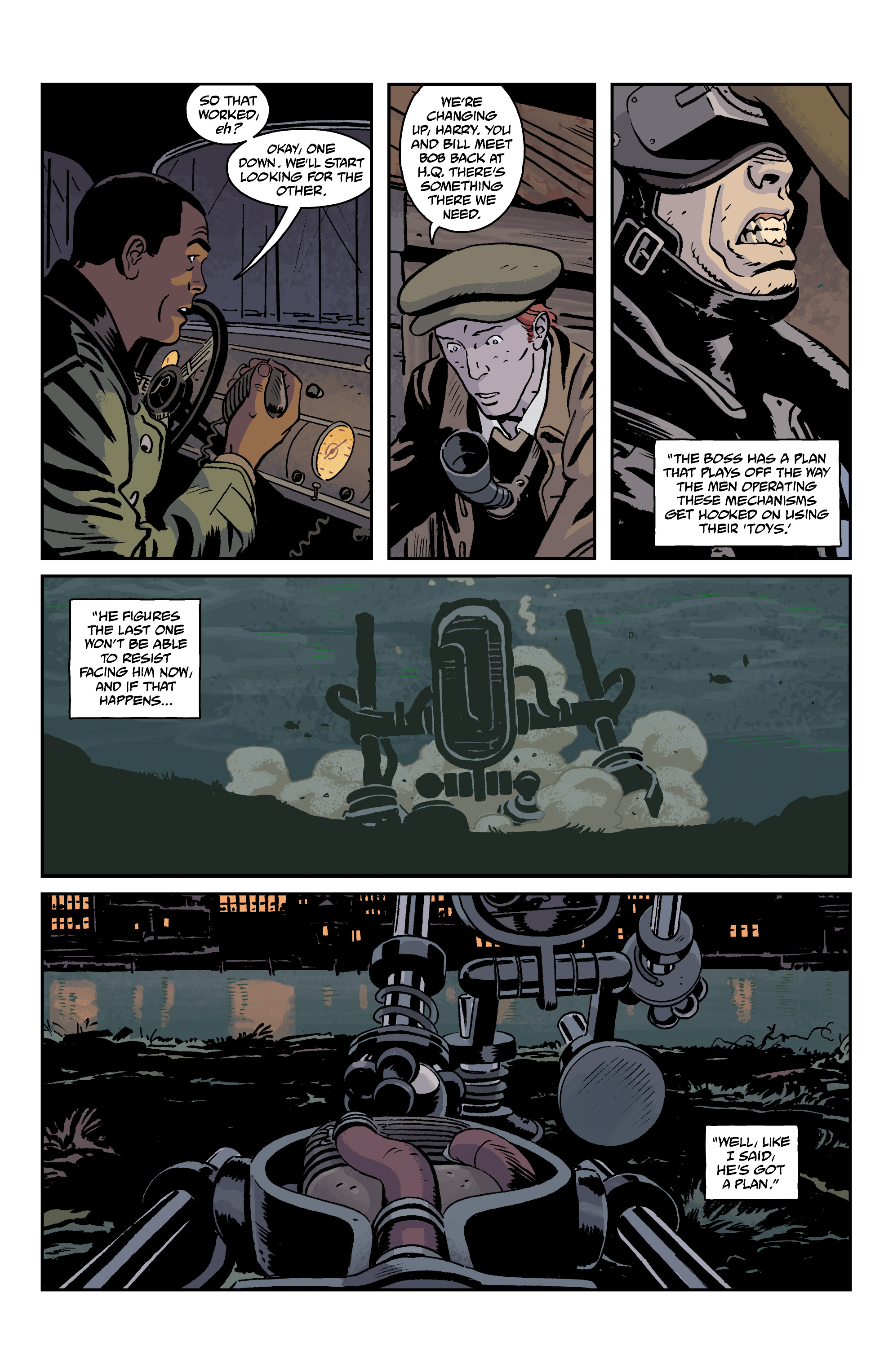 Read online Lobster Johnson: Metal Monsters of Midtown comic -  Issue #3 - 18