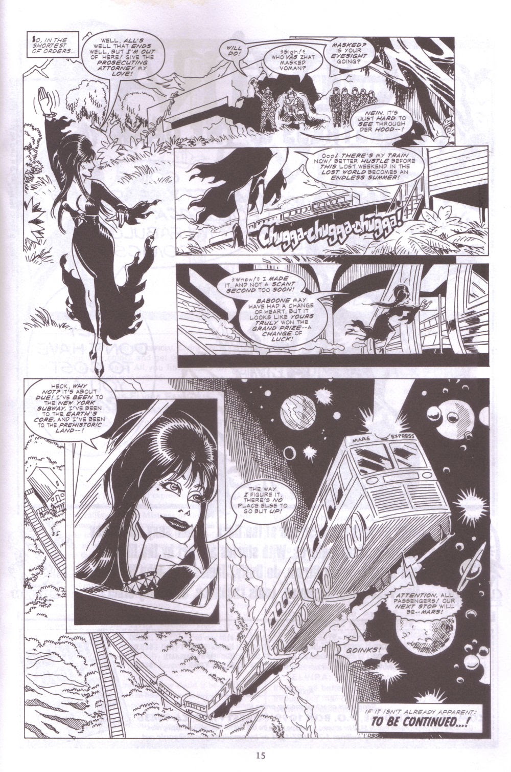 Read online Elvira, Mistress of the Dark comic -  Issue #155 - 17