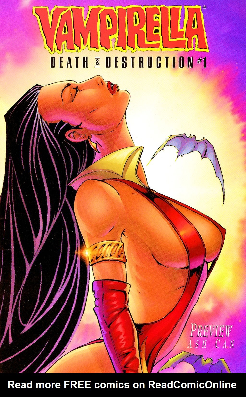 Read online Vampirella: Death & Destruction comic -  Issue # _Ashcan - 1