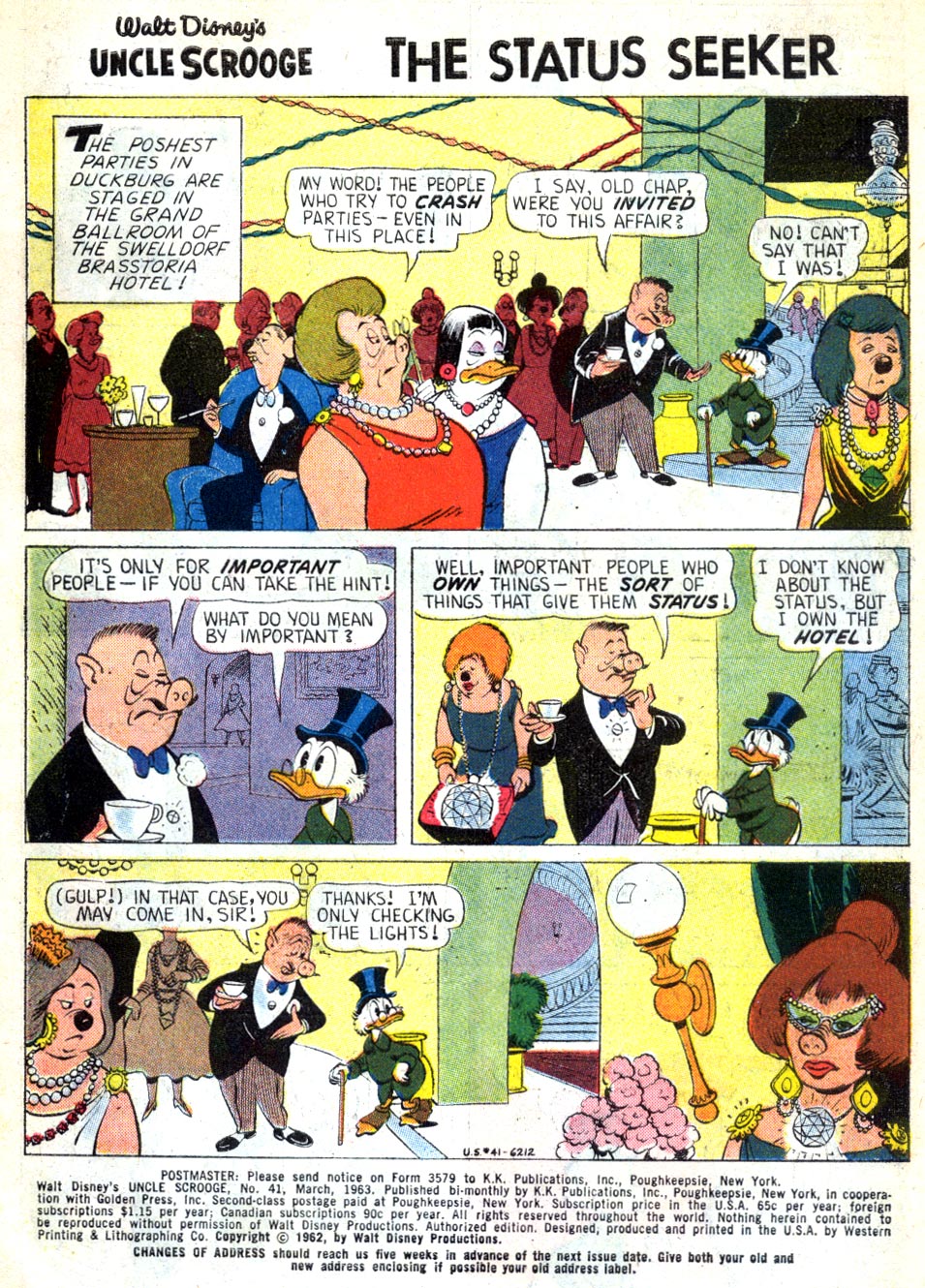 Read online Uncle Scrooge (1953) comic -  Issue #41 - 3