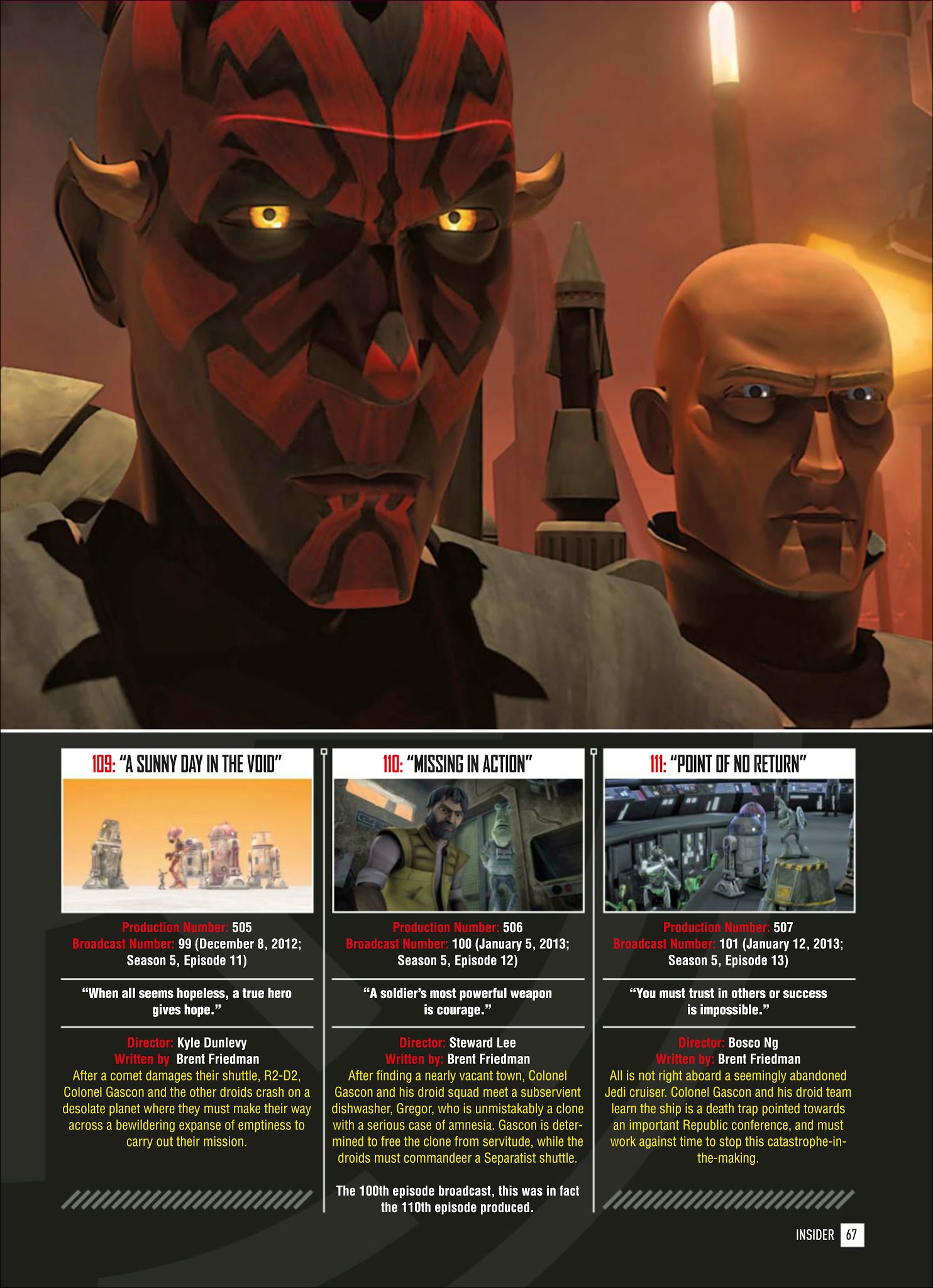 Read online Star Wars Insider 2018 Special Edition comic -  Issue # TPB - 67