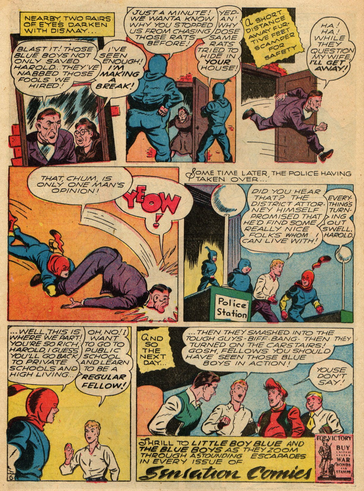 Read online Sensation (Mystery) Comics comic -  Issue #22 - 30