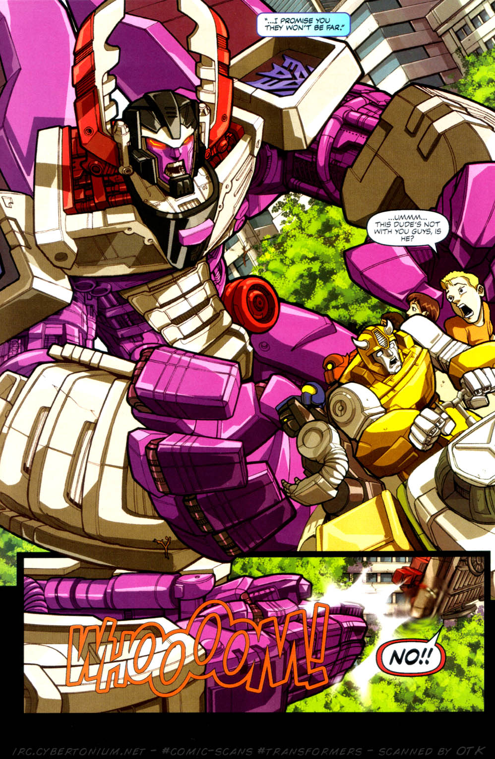 Read online Transformers Armada comic -  Issue #4 - 6