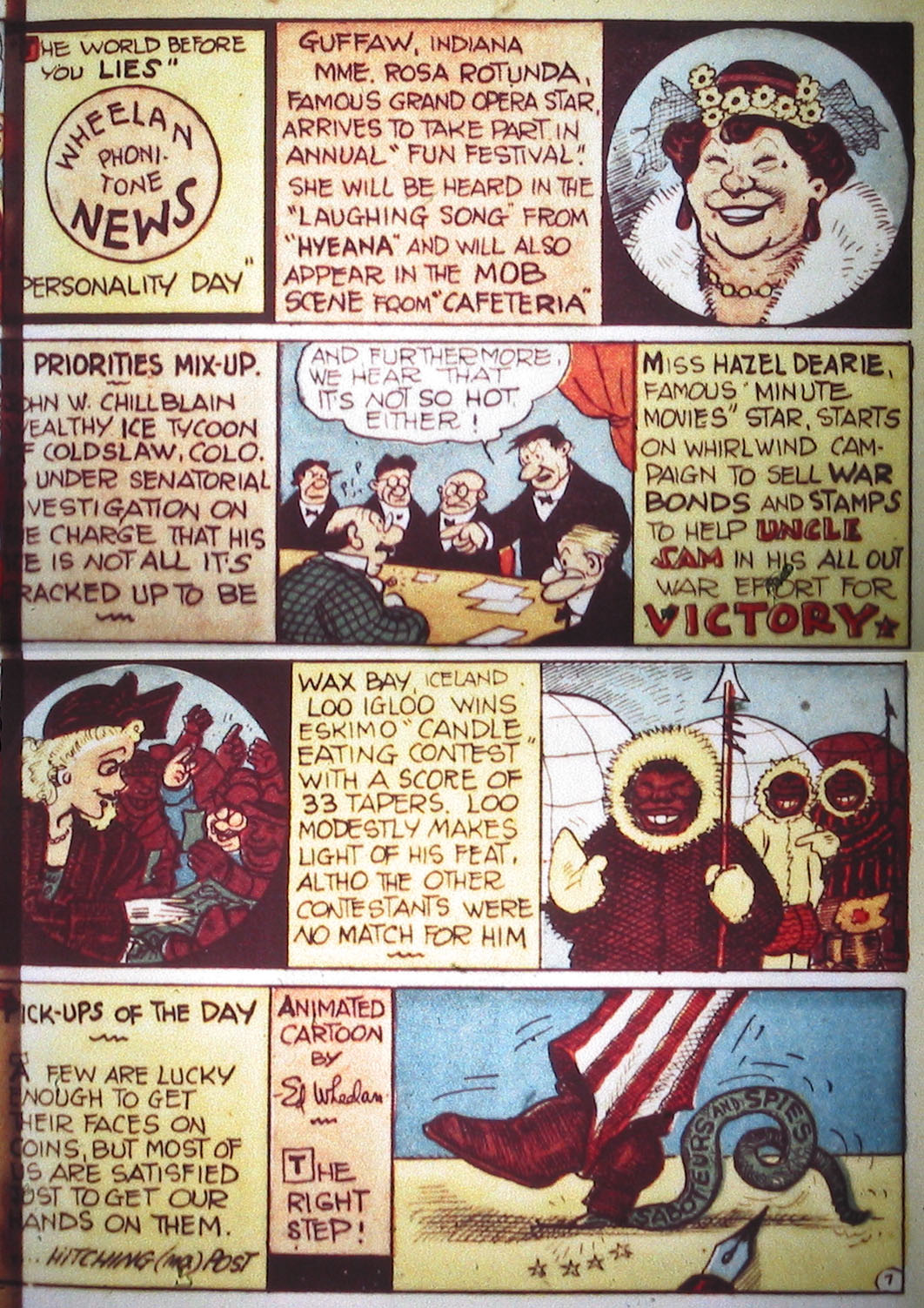 Read online Comic Cavalcade comic -  Issue #1 - 44