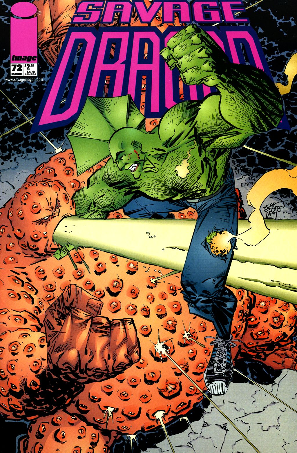 The Savage Dragon (1993) issue 72 - Page 1