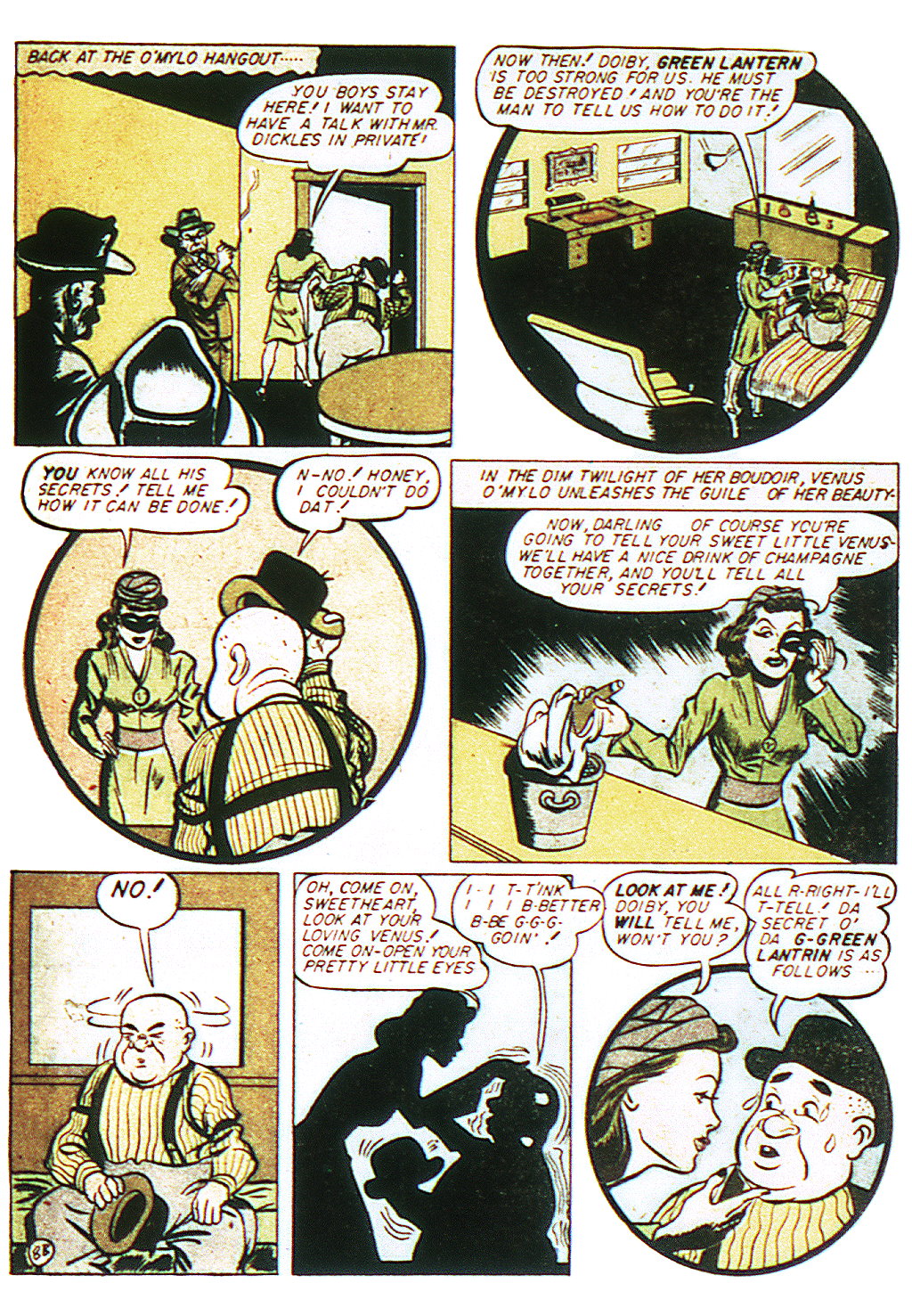Read online Green Lantern (1941) comic -  Issue #9 - 25