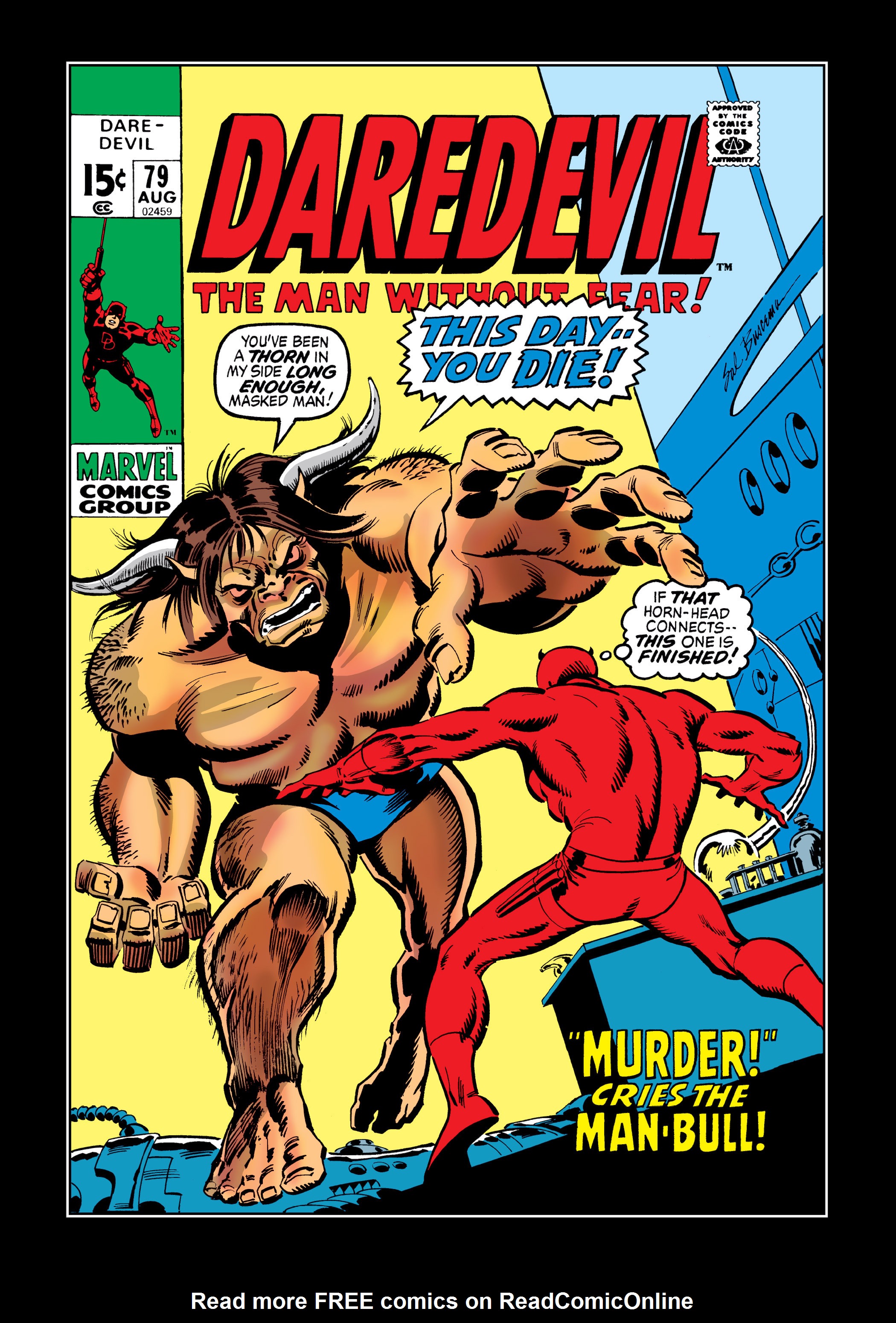 Read online Marvel Masterworks: Daredevil comic -  Issue # TPB 8 (Part 2) - 75