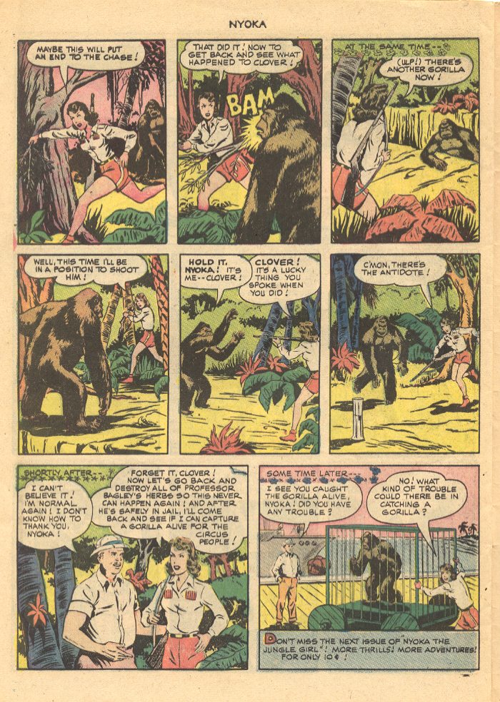 Read online Nyoka the Jungle Girl (1945) comic -  Issue #44 - 28