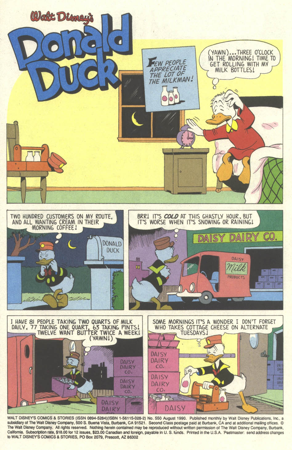Read online Walt Disney's Comics and Stories comic -  Issue #550 - 3