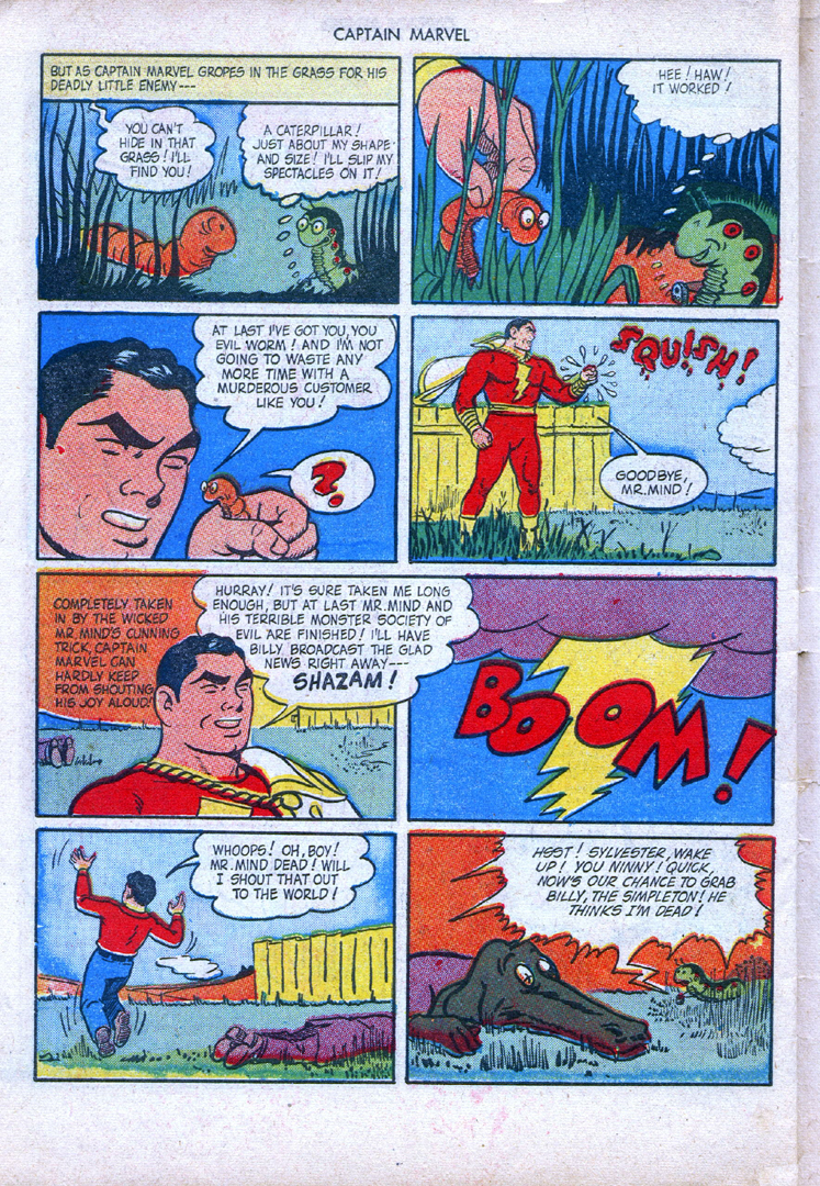 Read online Captain Marvel Adventures comic -  Issue #40 - 46